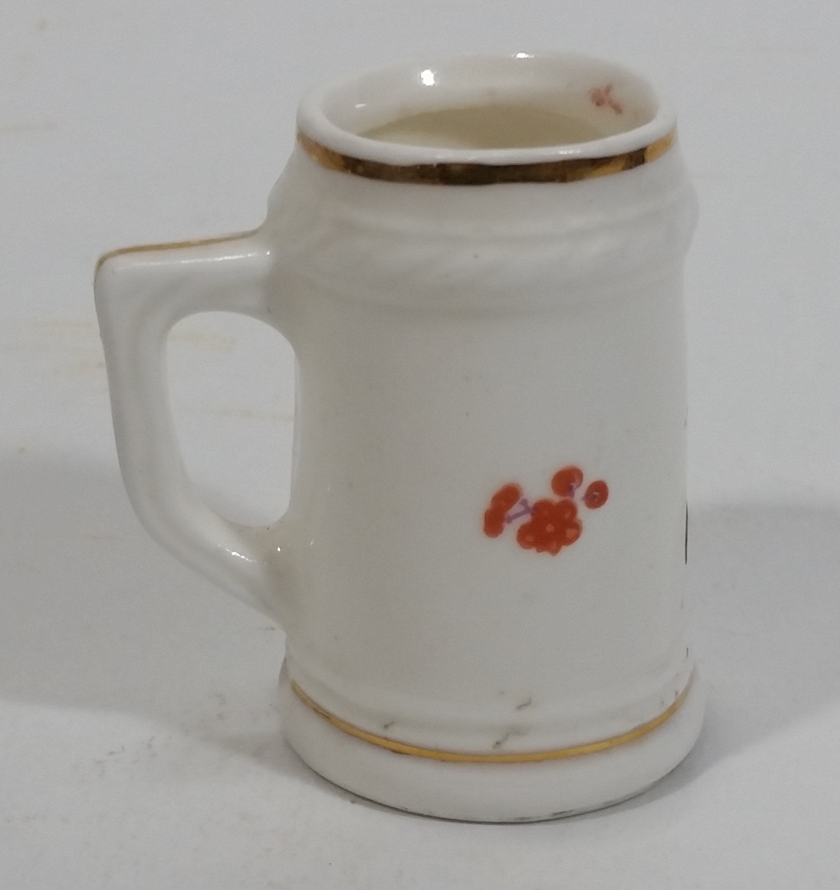 Our Own Import Japan Bone China Beer Stein Shaped Toothpick Holder 2" Tall 5