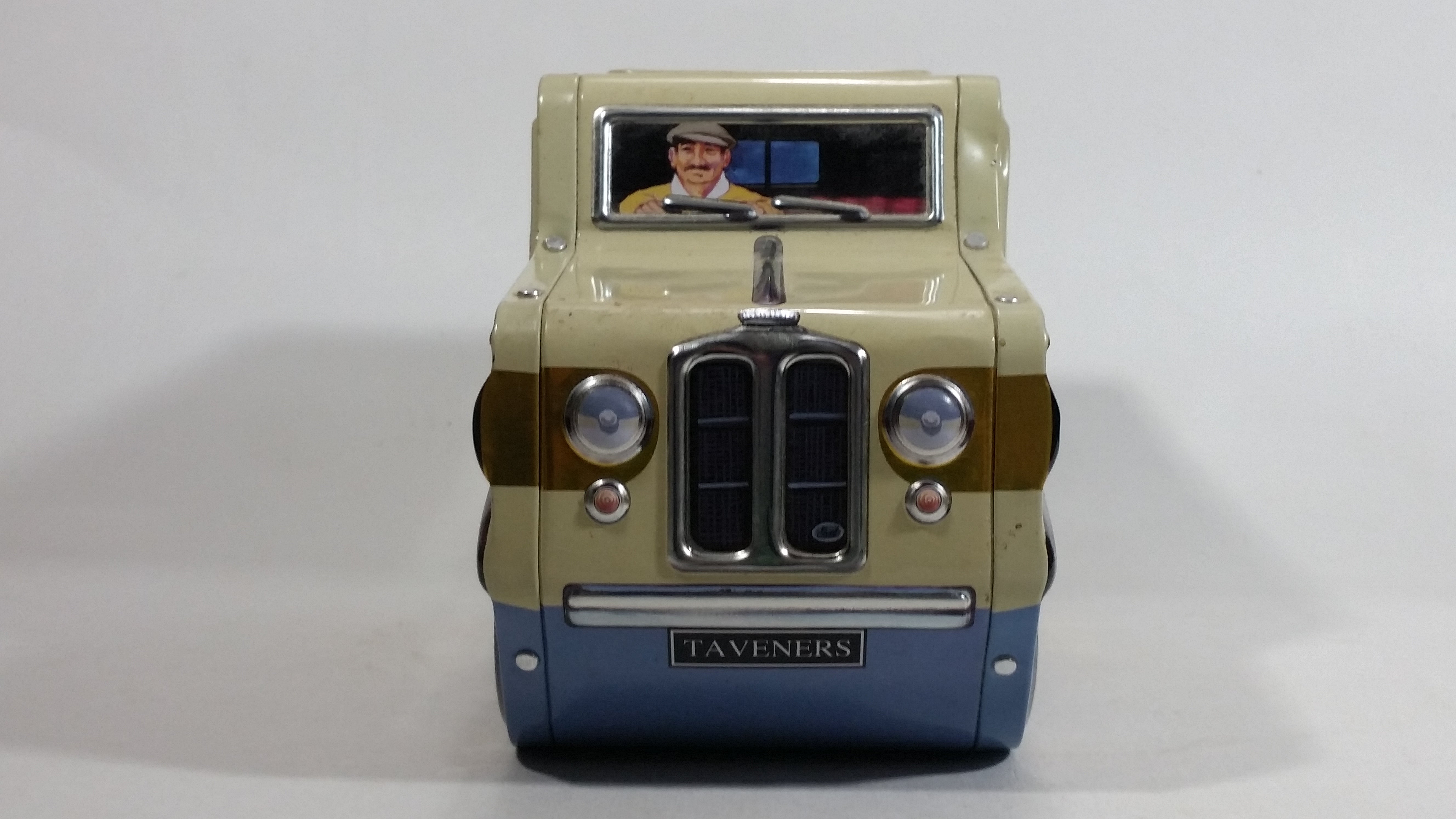 Taveners Proper Sweets Liquorice All Sorts Delivery Truck Shaped Tin Metal Candy Container 4