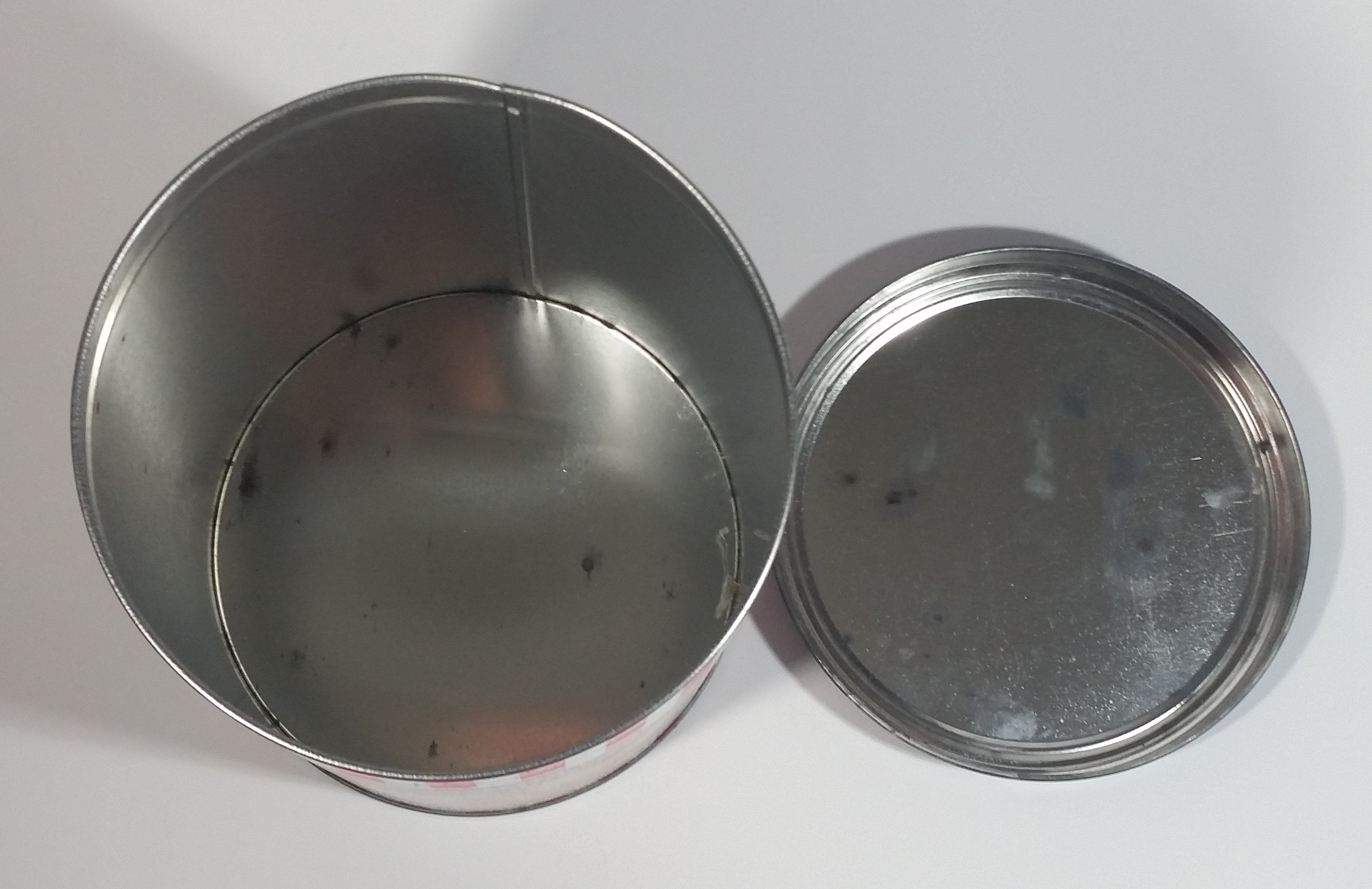 HTF Hawkins Cheezies Corn Snacks "Always on Top" Fresh, Crisp, and Delicious Limited Edition Tin Metal Canister 9