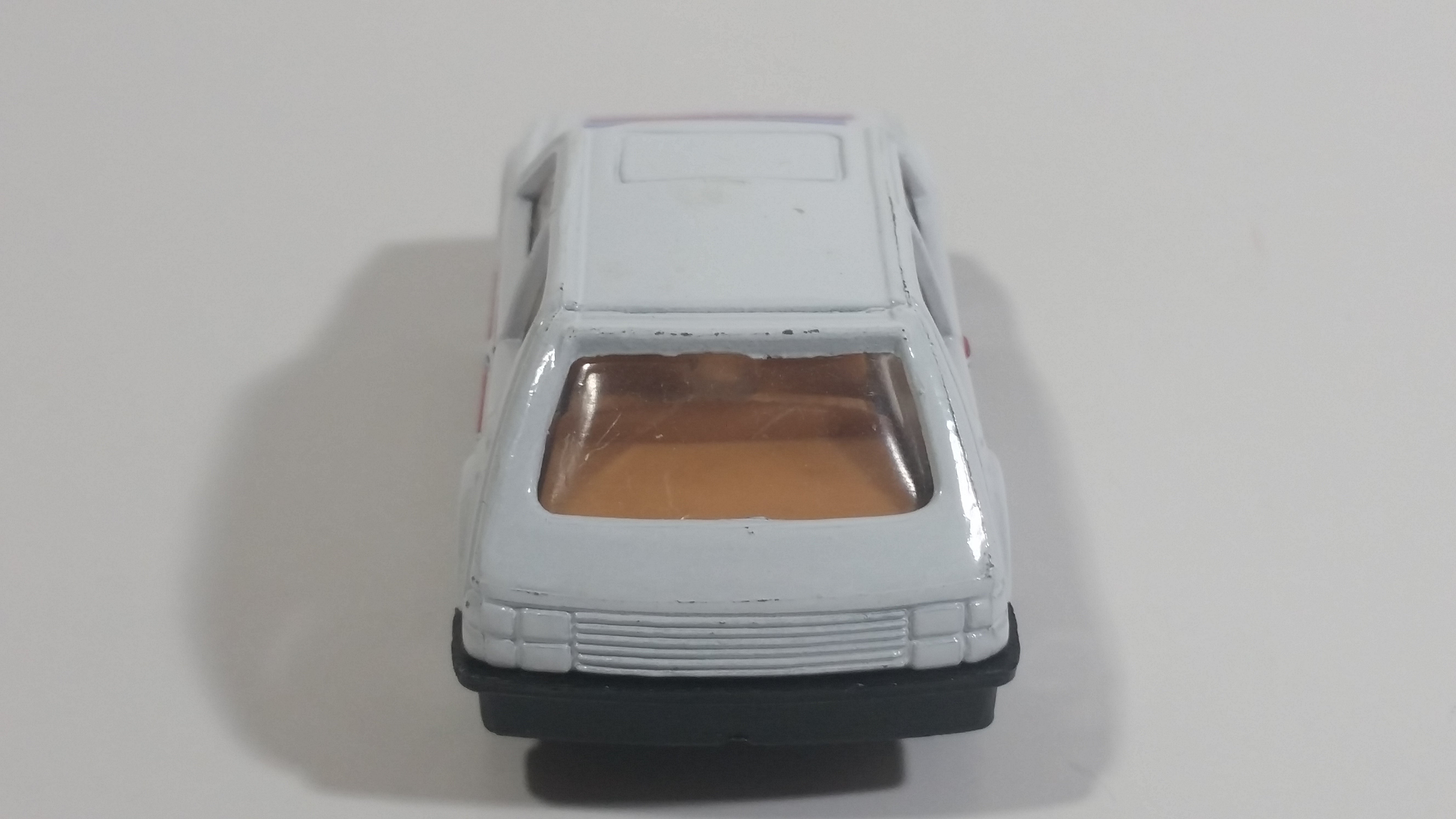 Very Rare HTF Sohbi Volkswagen VW Golf Police Cop White Die Cast Toy Car Emergency Rescue Vehicle 12