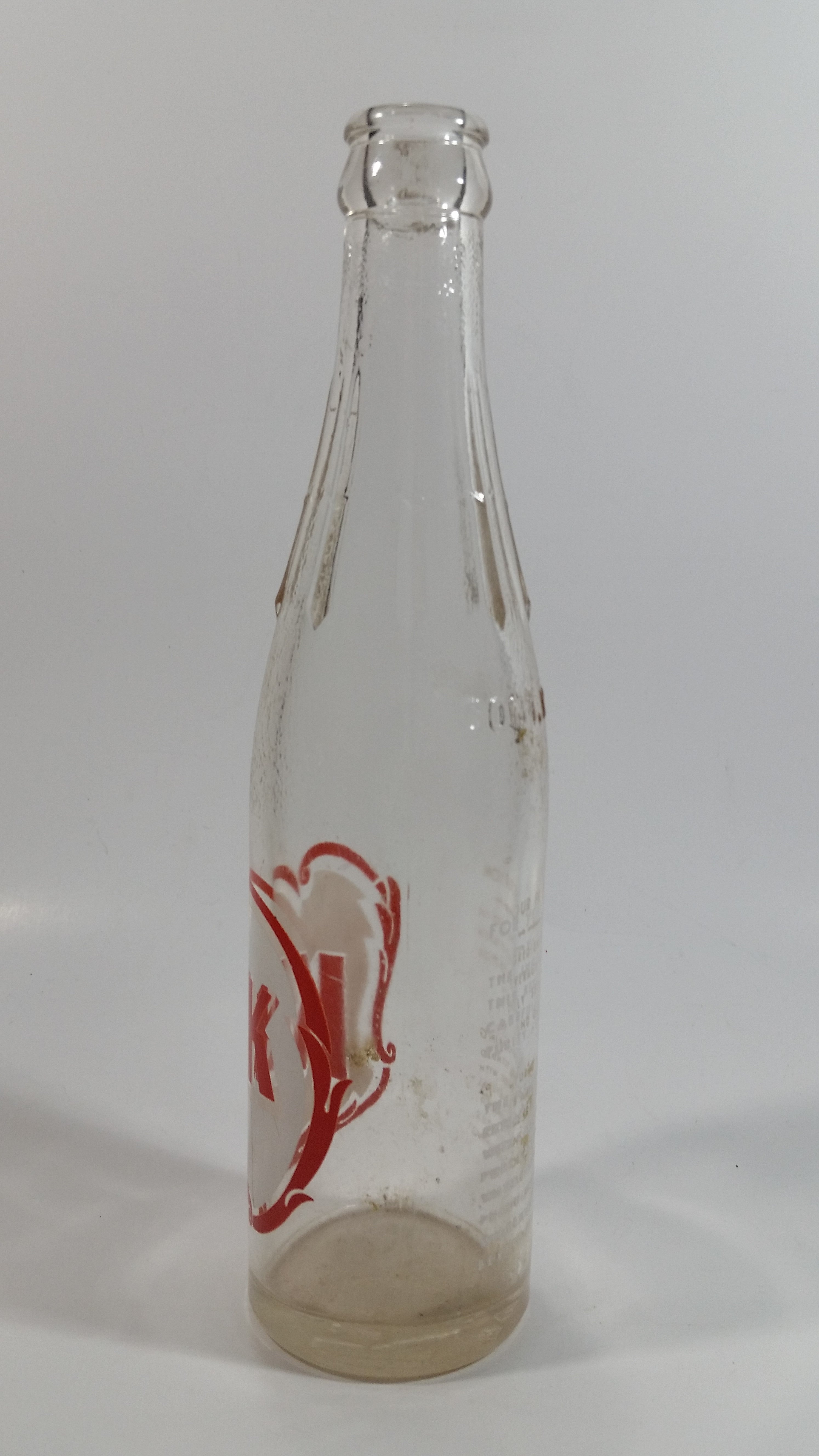 Vintage Rare KIK Cola Coke Cola Soda Pop 10 Fl oz. Clear Glass Bottle 3