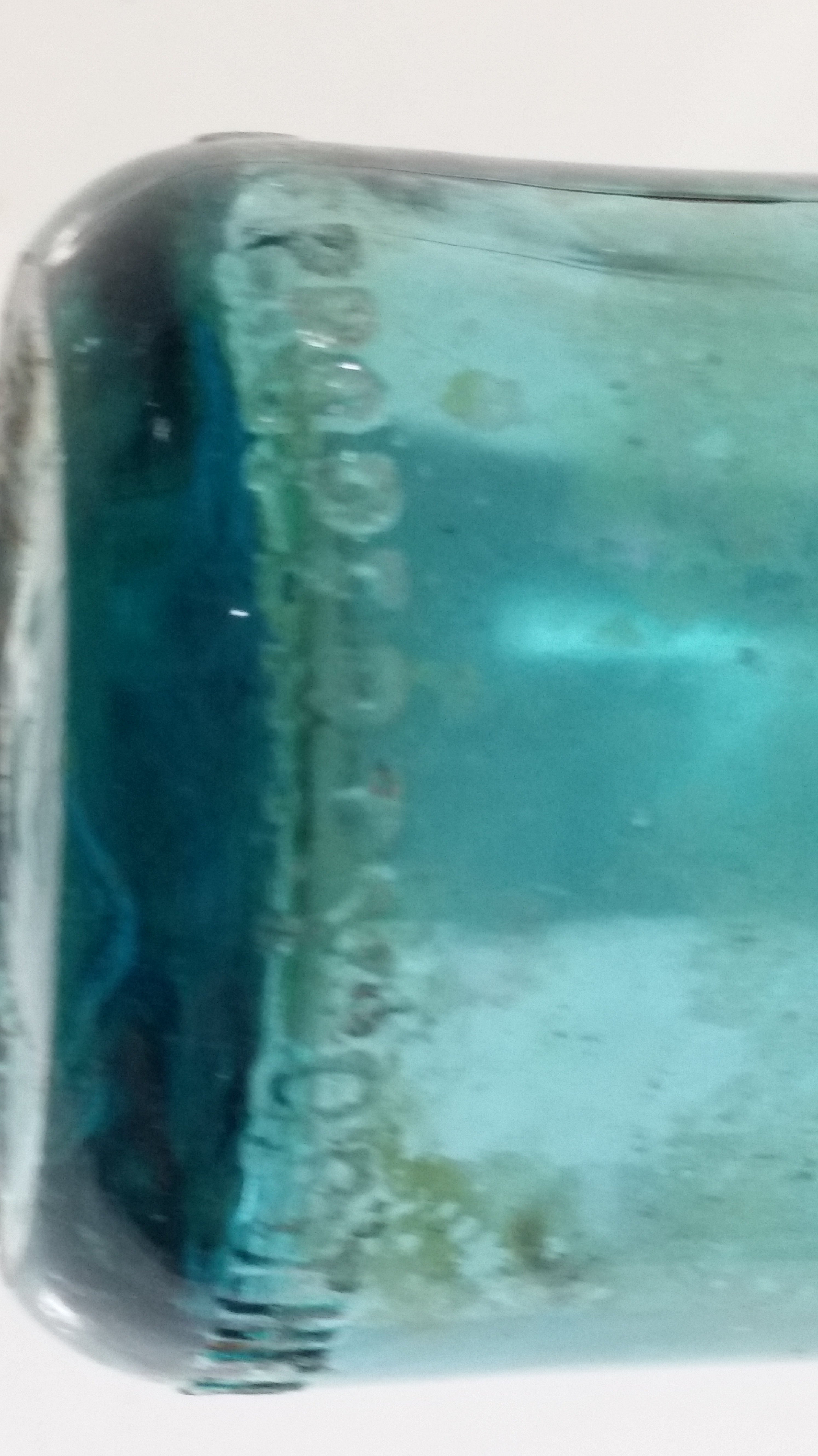Rare Antique 1900-1916 Coca Cola Soda Pop Embossed Blue Green Aqua Glass Beverage Bottle Canada - Embossed Lettering 25