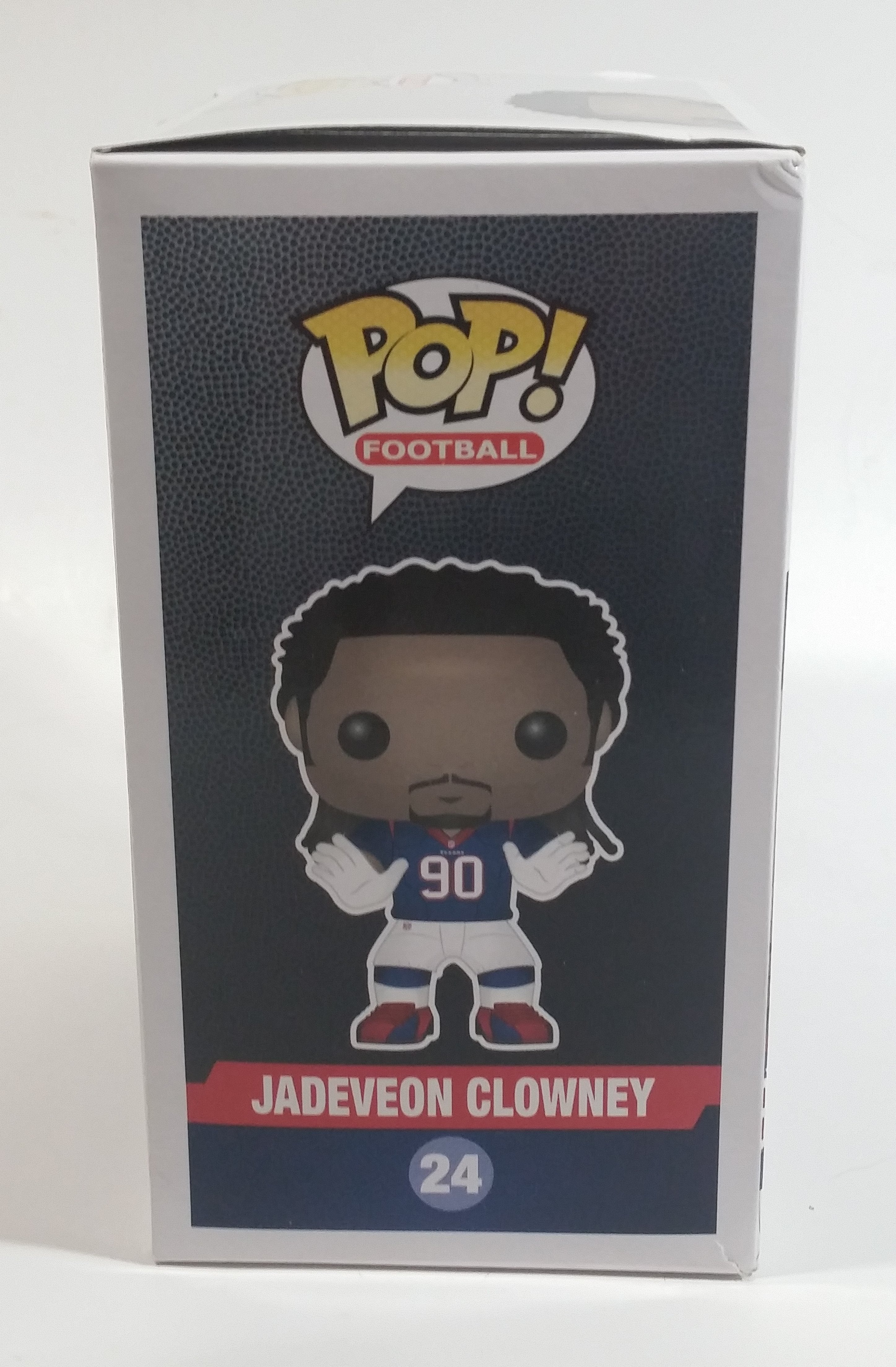 2014 Funko Pop! NFL Houston Texans Football Team 29 Jadeveon Clowney #24 Toy Collectible Vinyl Figure in Box 4