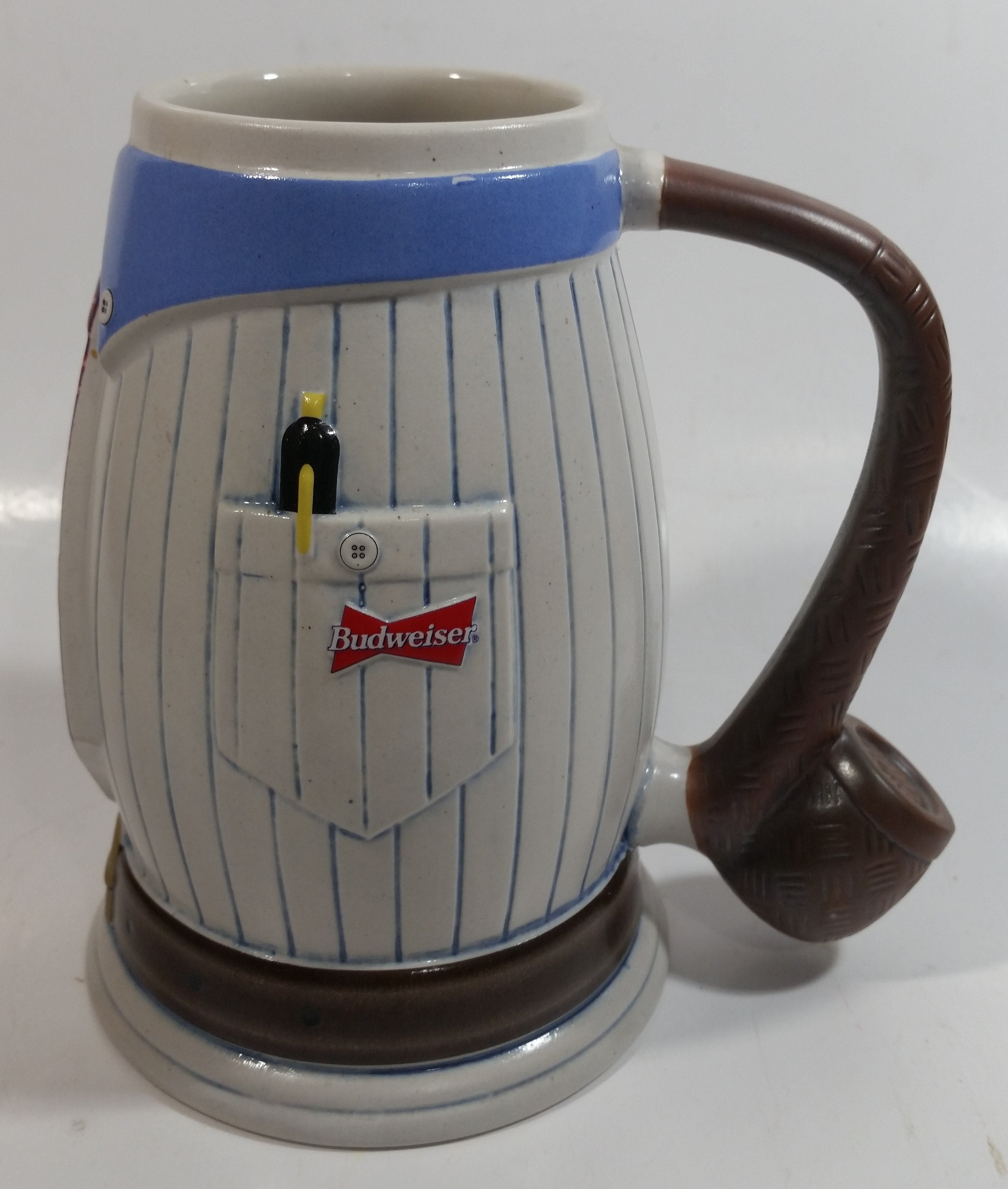 1996 Anheuser-Busch Budweiser Salutes Dad "For All You Do, This Bud's For You!" Ceramic 24 oz Beer Mug CS298 4