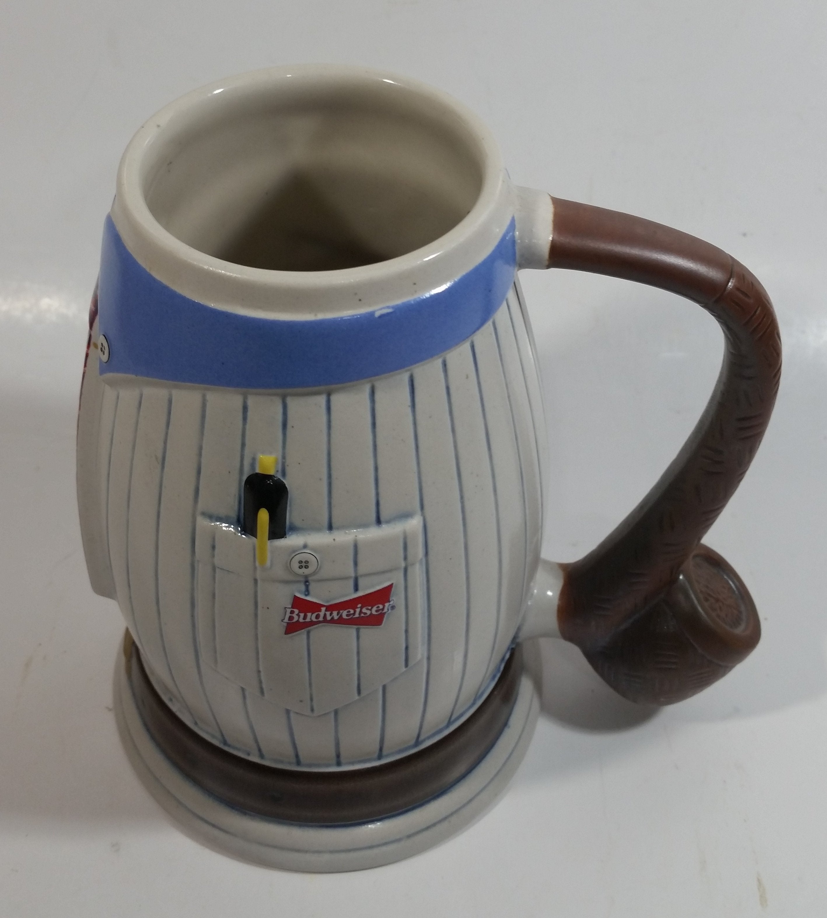 1996 Anheuser-Busch Budweiser Salutes Dad "For All You Do, This Bud's For You!" Ceramic 24 oz Beer Mug CS298 5