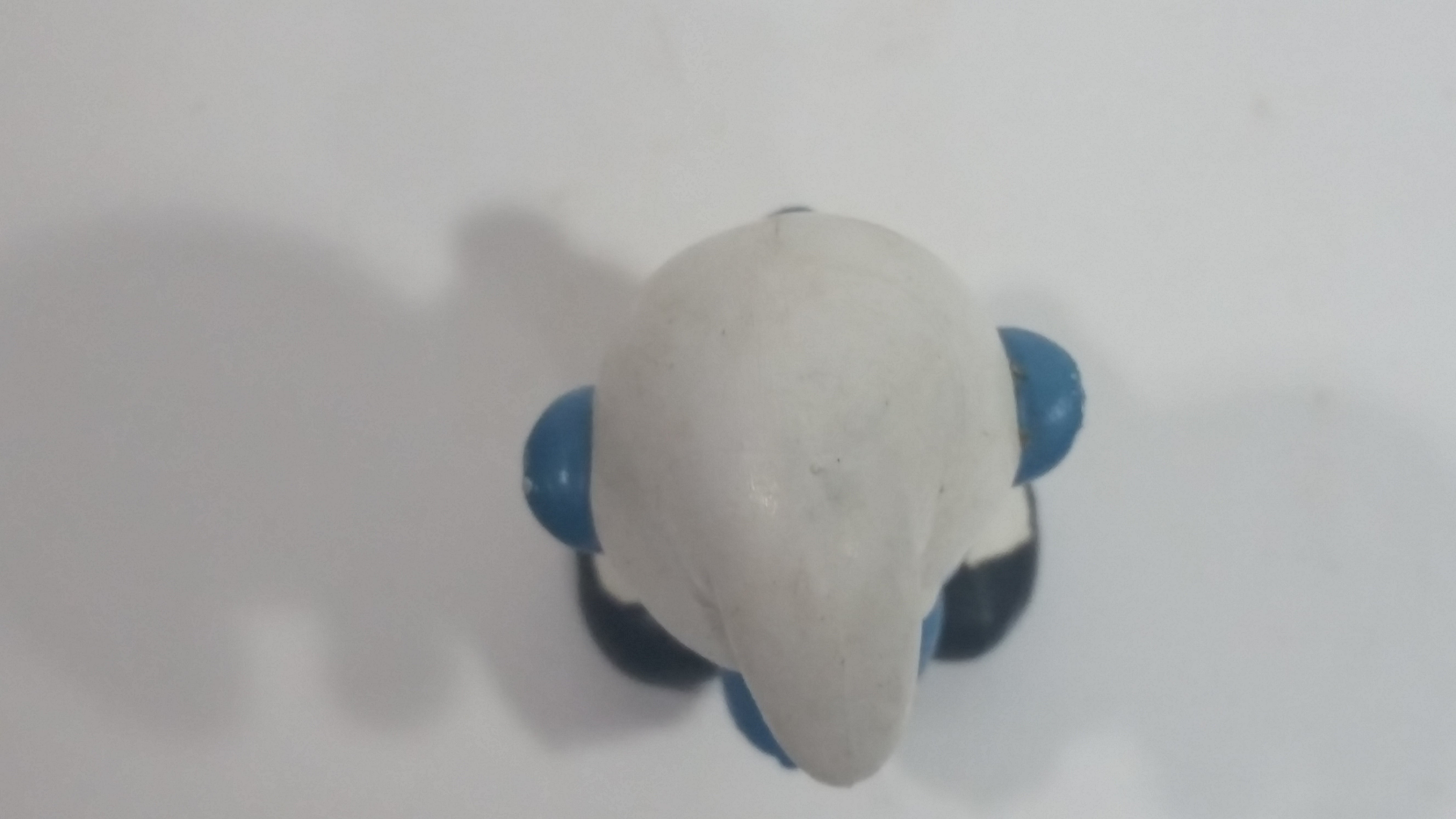 Vintage 1978 Peyo Smurf Character Golfing Golfer PVC Toy Figure - No Club 10