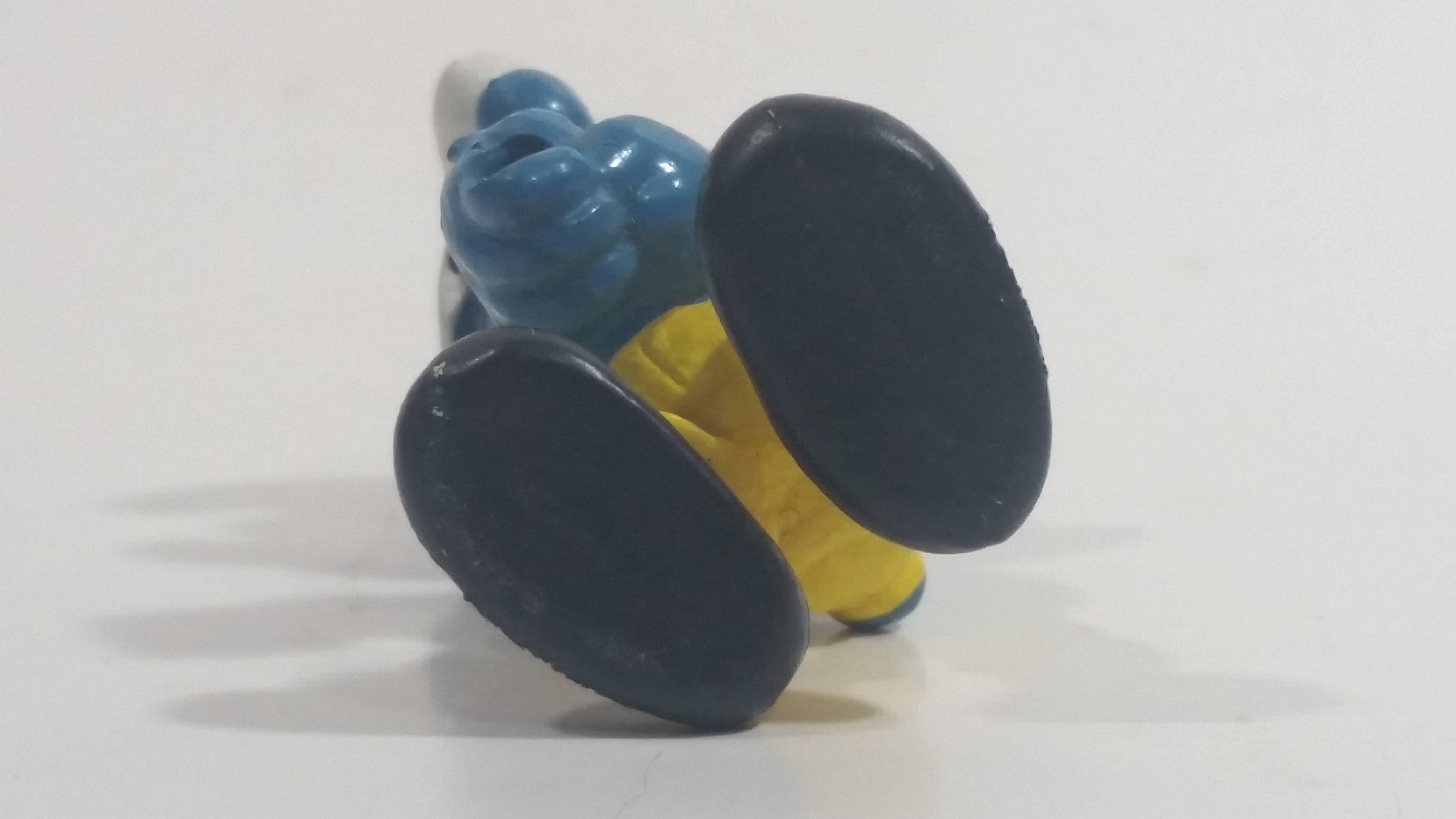 Vintage 1978 Peyo Smurf Character Golfing Golfer PVC Toy Figure - No Club 11
