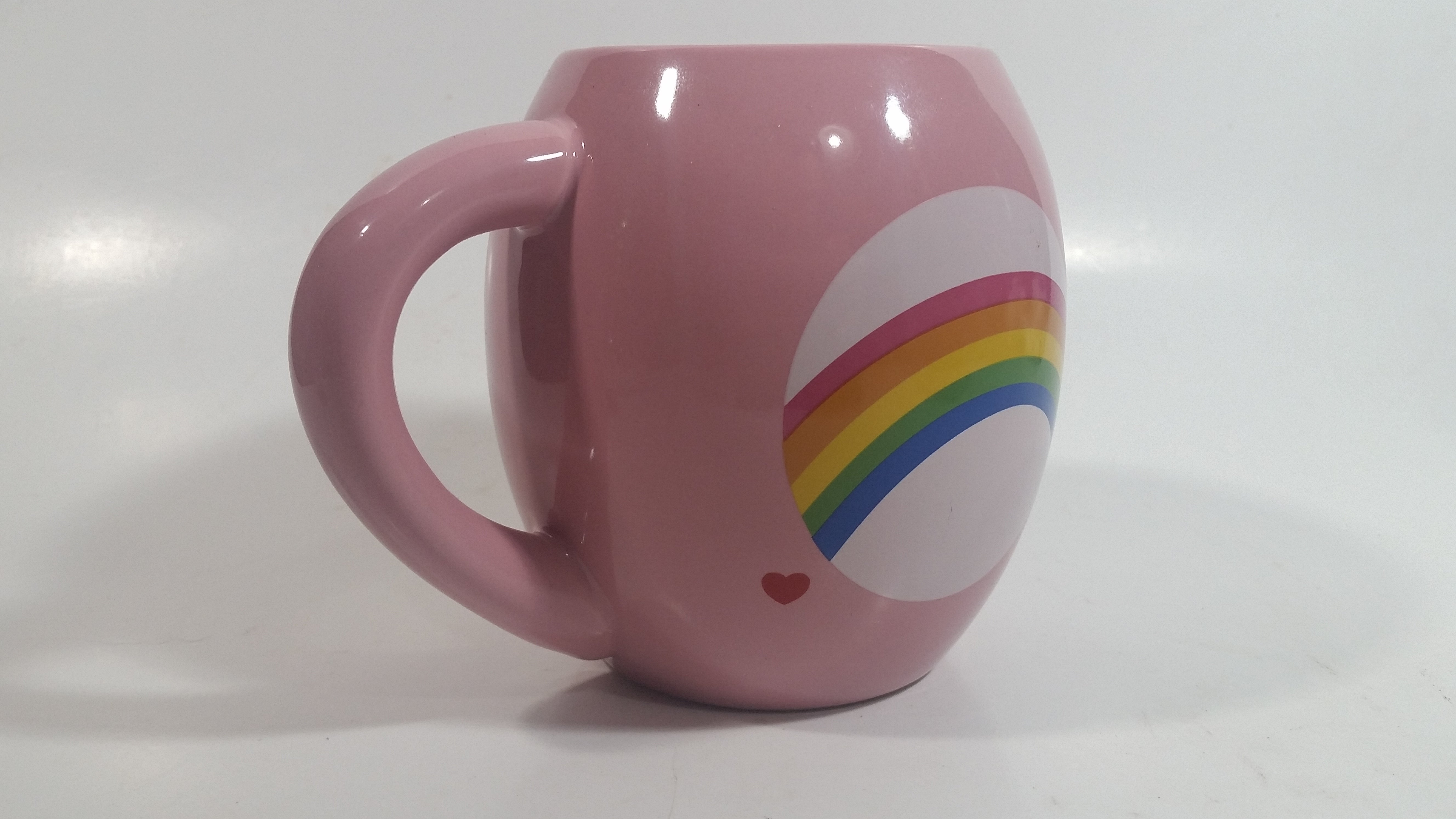 2016 TCFC Those Characters From Cleveland Care Bears Cheer Bear Rainbow Pink Oversized Coffee Mug Cup Cartoon Collectible 2