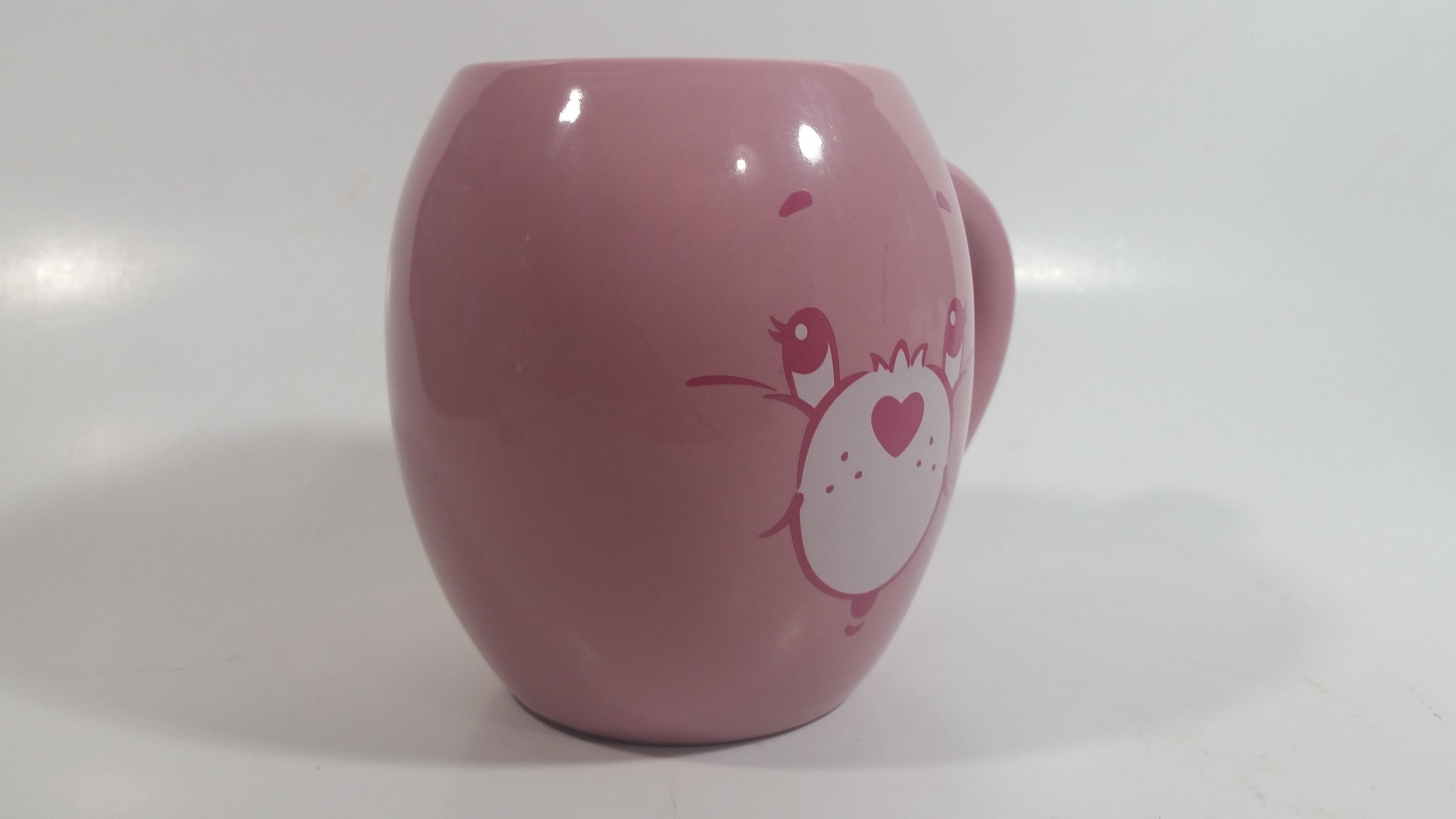 2016 TCFC Those Characters From Cleveland Care Bears Cheer Bear Rainbow Pink Oversized Coffee Mug Cup Cartoon Collectible 6