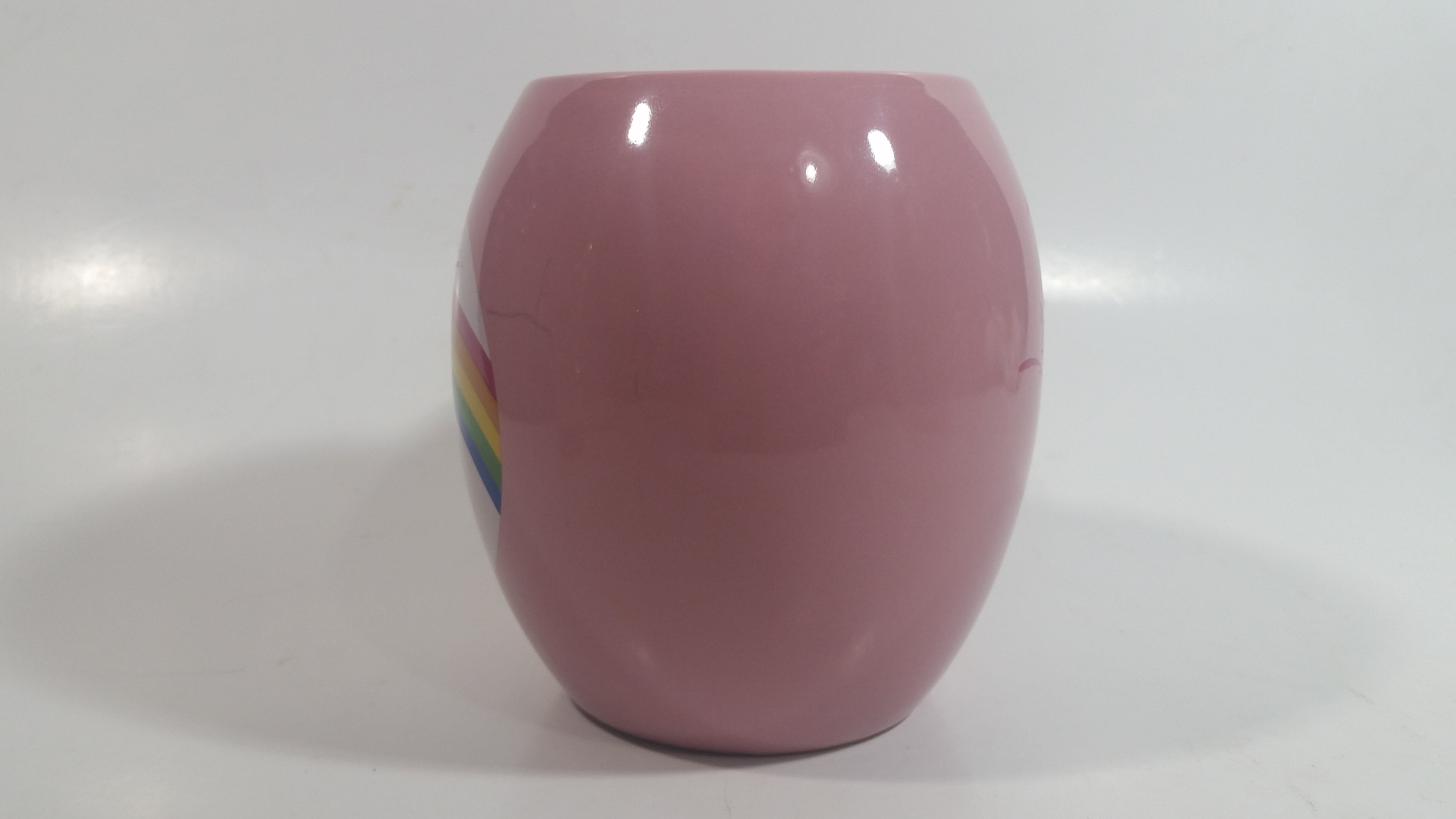 2016 TCFC Those Characters From Cleveland Care Bears Cheer Bear Rainbow Pink Oversized Coffee Mug Cup Cartoon Collectible 7