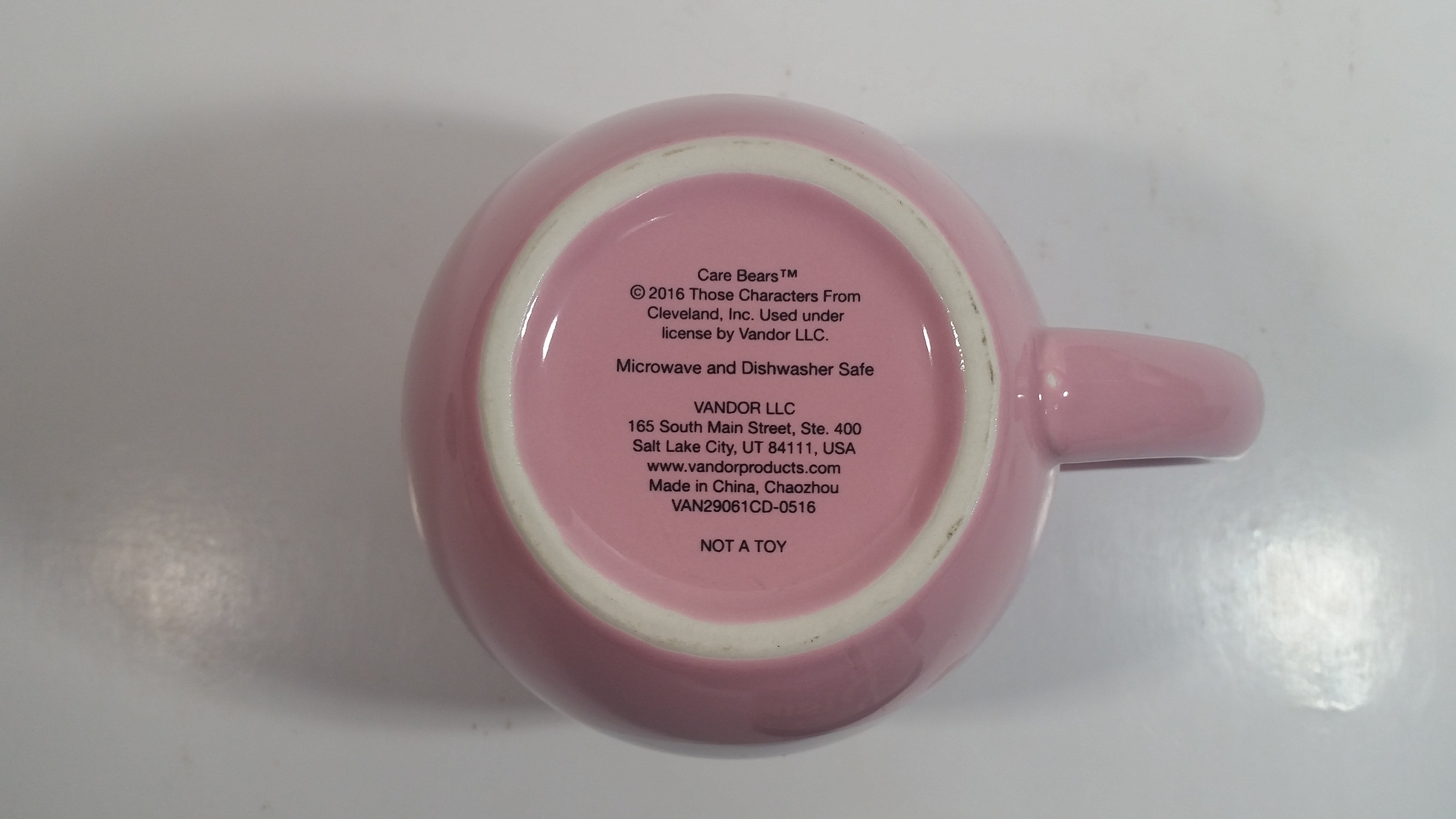 2016 TCFC Those Characters From Cleveland Care Bears Cheer Bear Rainbow Pink Oversized Coffee Mug Cup Cartoon Collectible 11