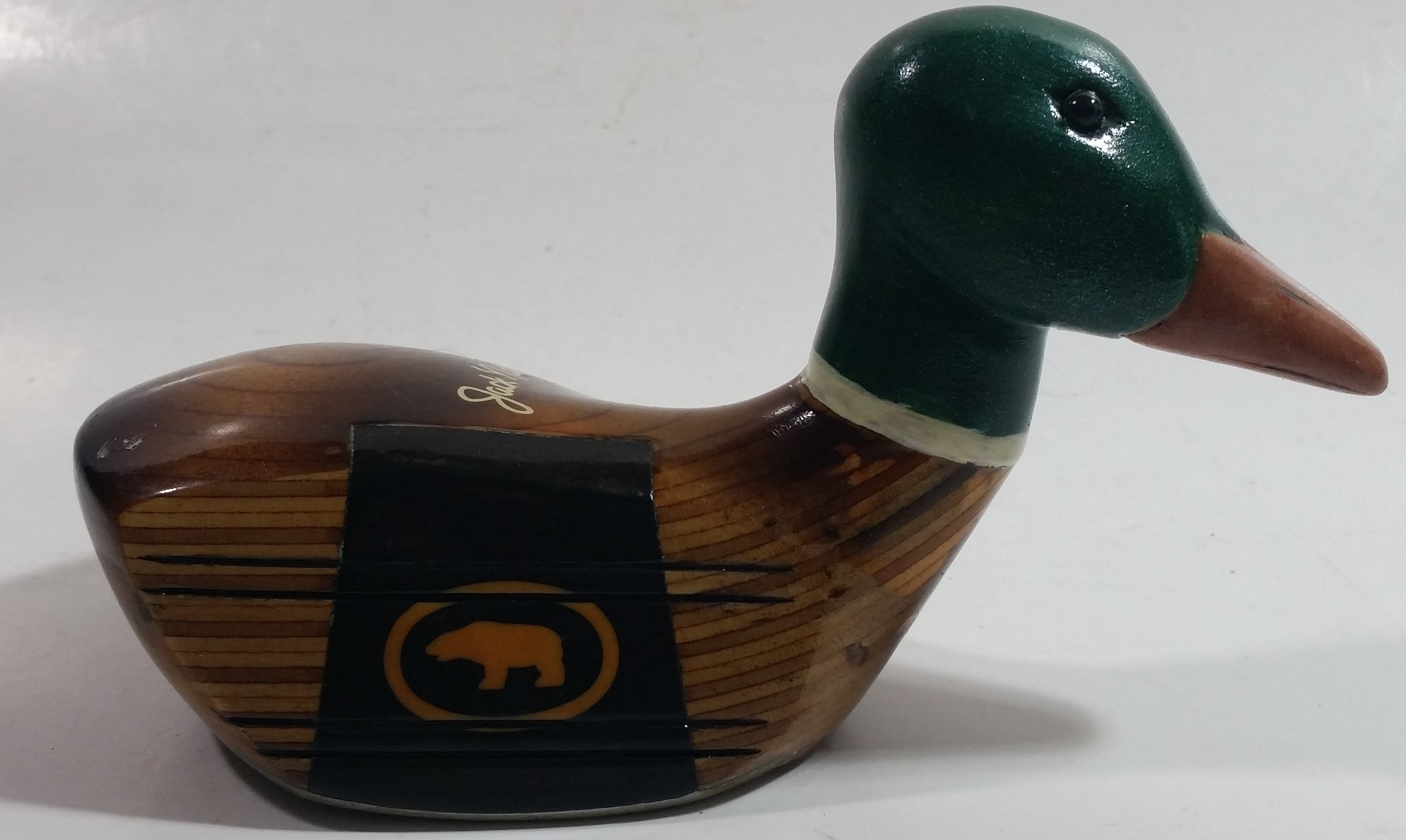 Extremely Rare Jack Nicklaus "The Bear" MacGregor Div 4 Wood Golf Club Shaped Mallard Duck 2