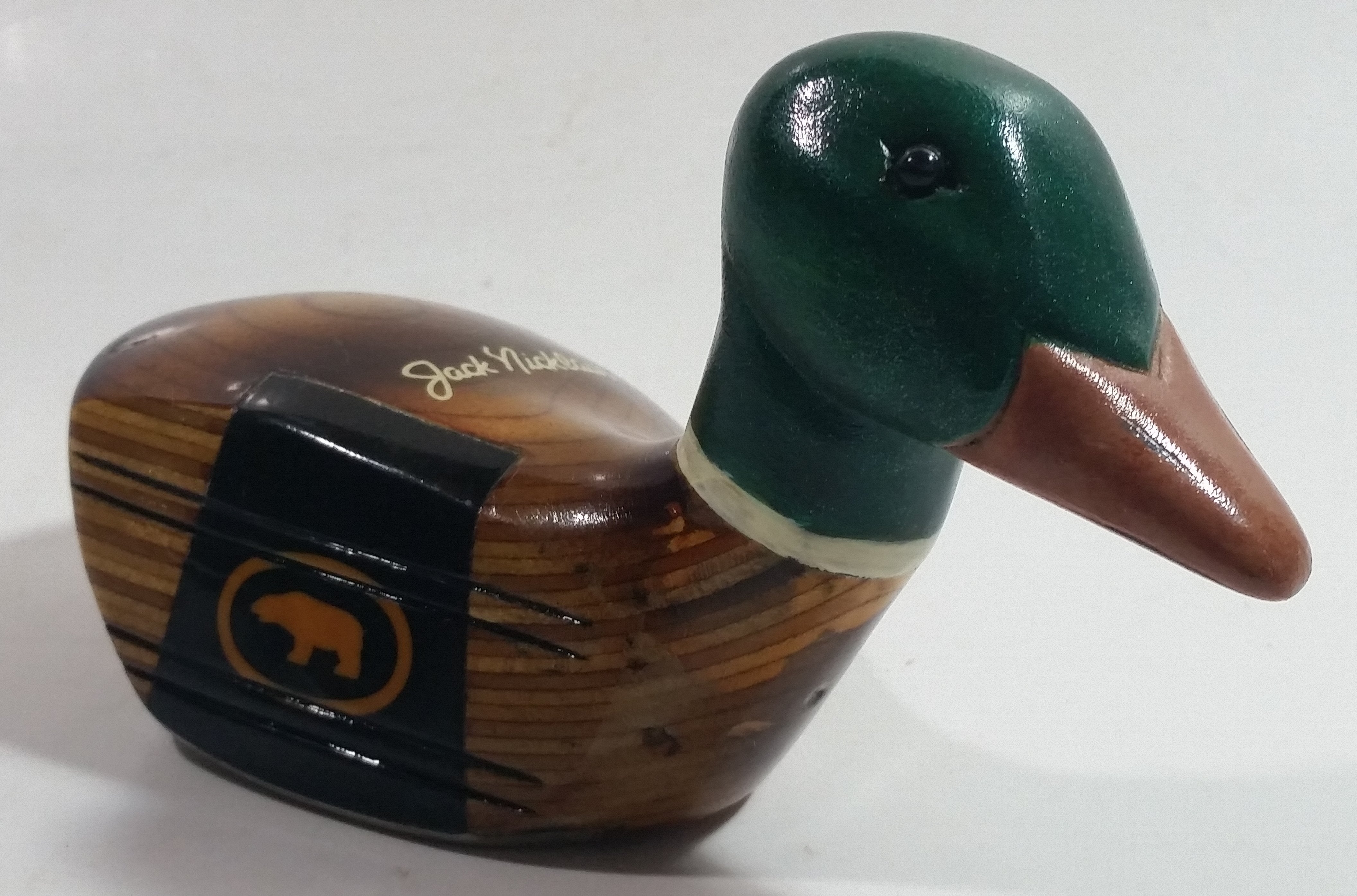 Extremely Rare Jack Nicklaus "The Bear" MacGregor Div 4 Wood Golf Club Shaped Mallard Duck 3