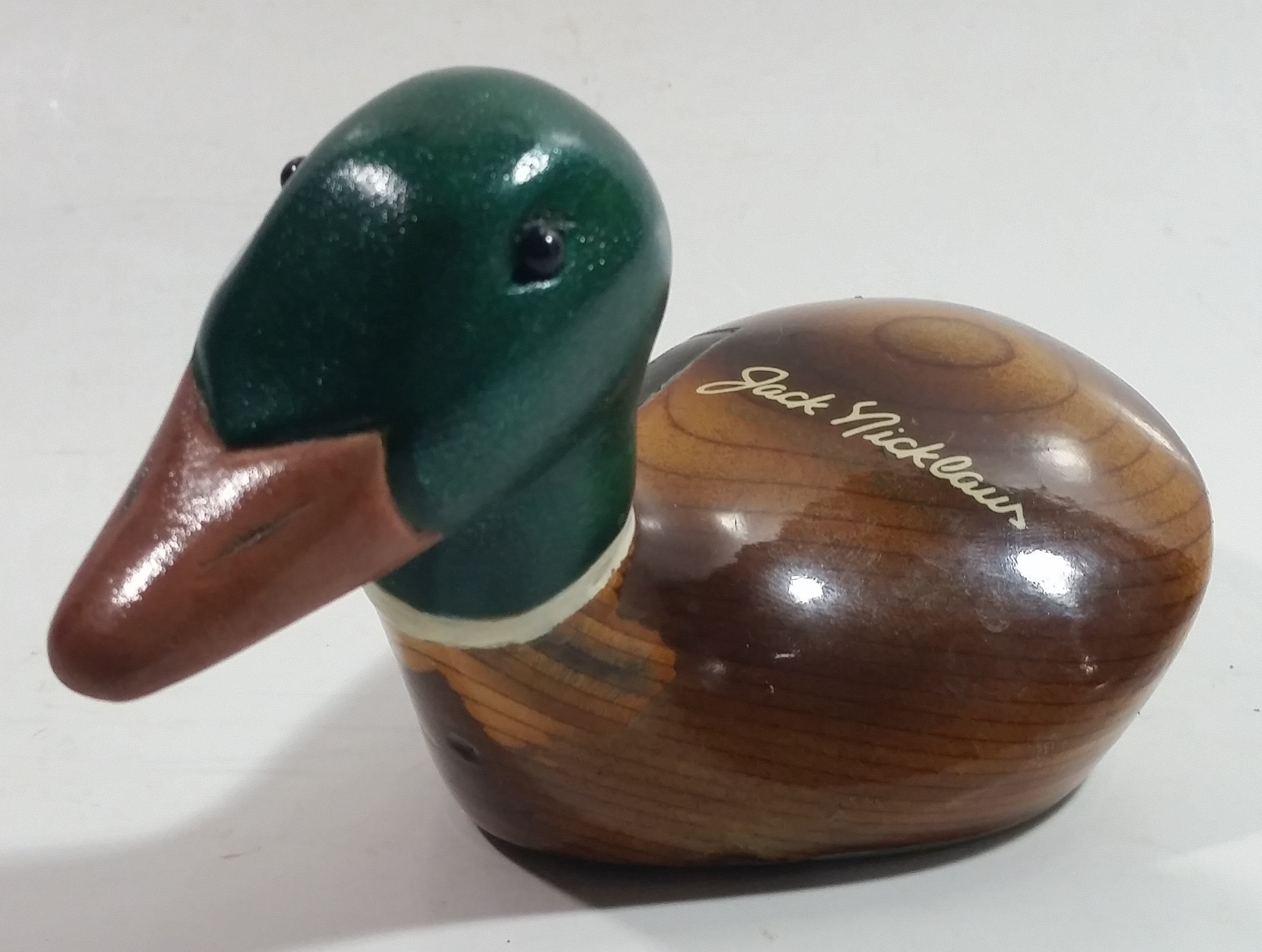 Extremely Rare Jack Nicklaus "The Bear" MacGregor Div 4 Wood Golf Club Shaped Mallard Duck 5