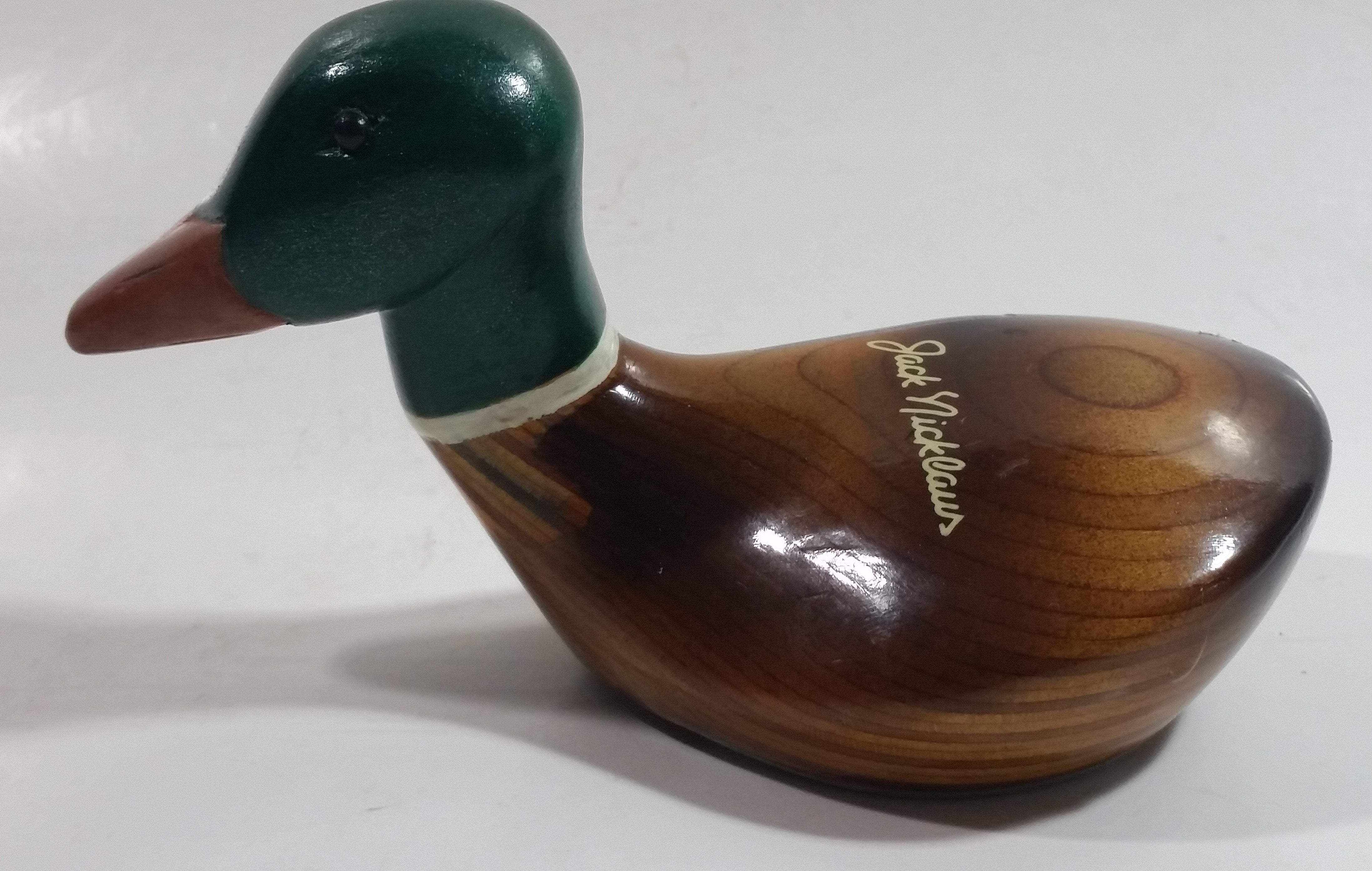 Extremely Rare Jack Nicklaus "The Bear" MacGregor Div 4 Wood Golf Club Shaped Mallard Duck 6