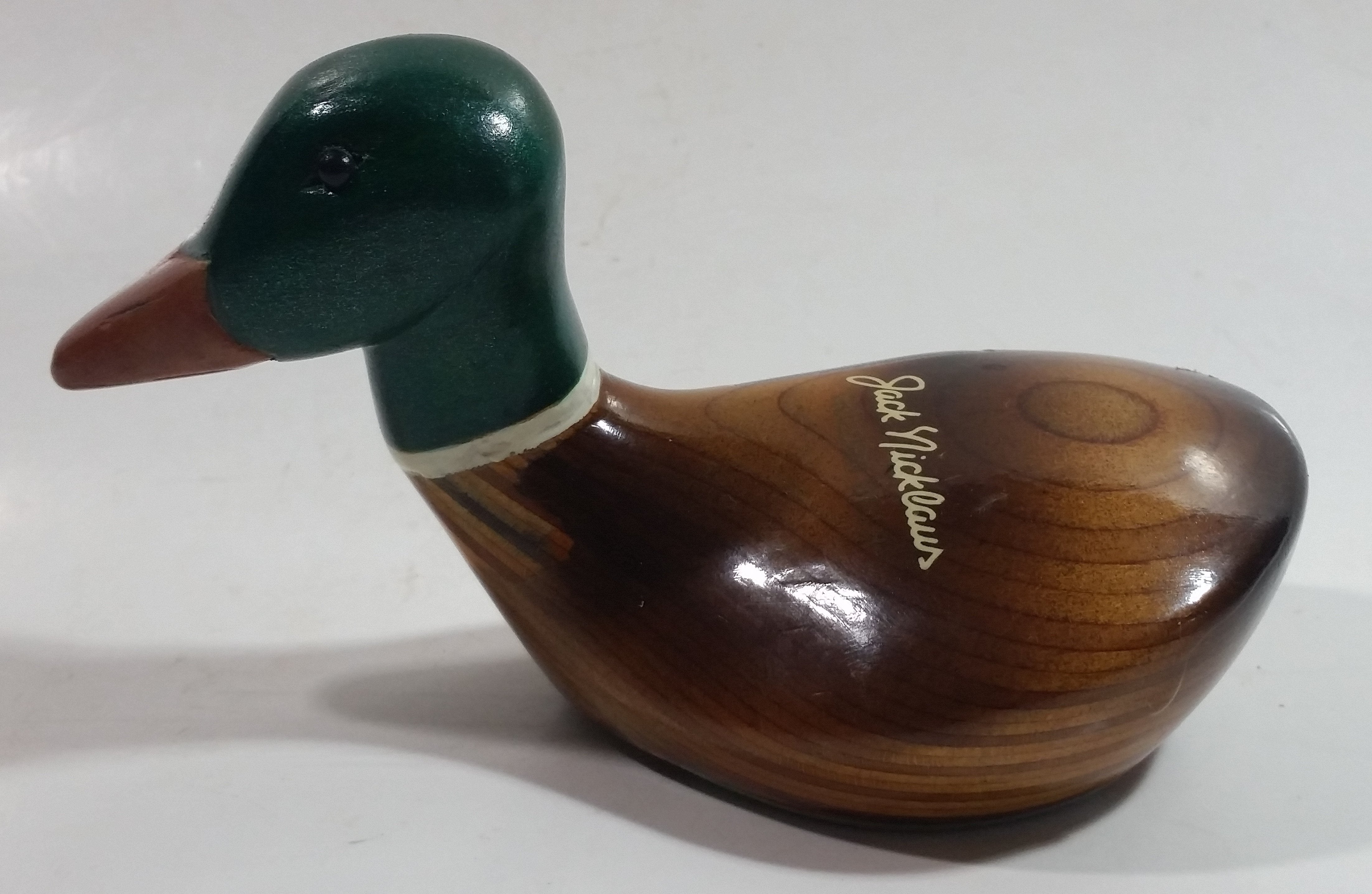 Extremely Rare Jack Nicklaus "The Bear" MacGregor Div 4 Wood Golf Club Shaped Mallard Duck 7