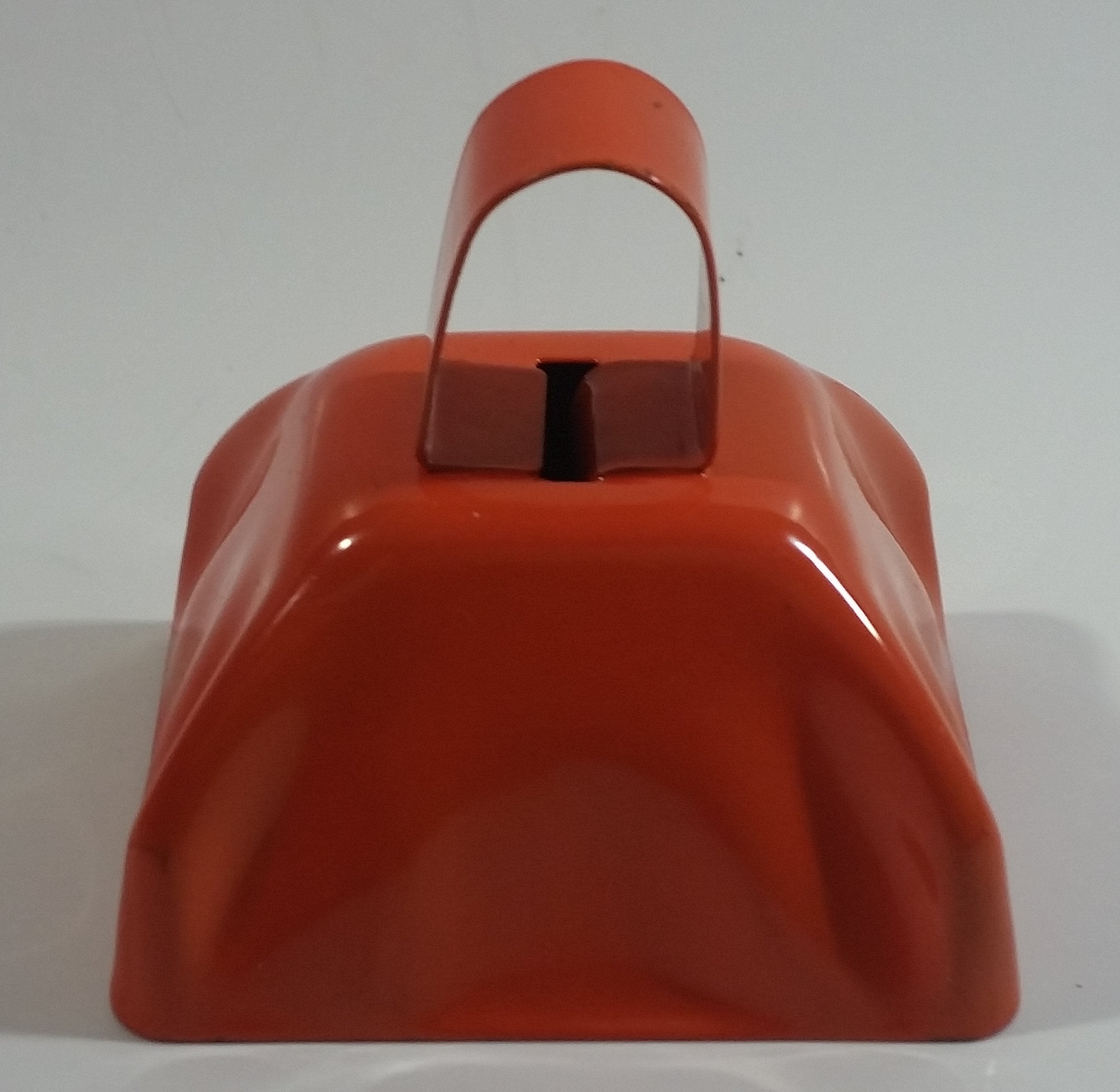 G&F Financial Group Orange Metal Bell Promotional Advertising Collectible 4