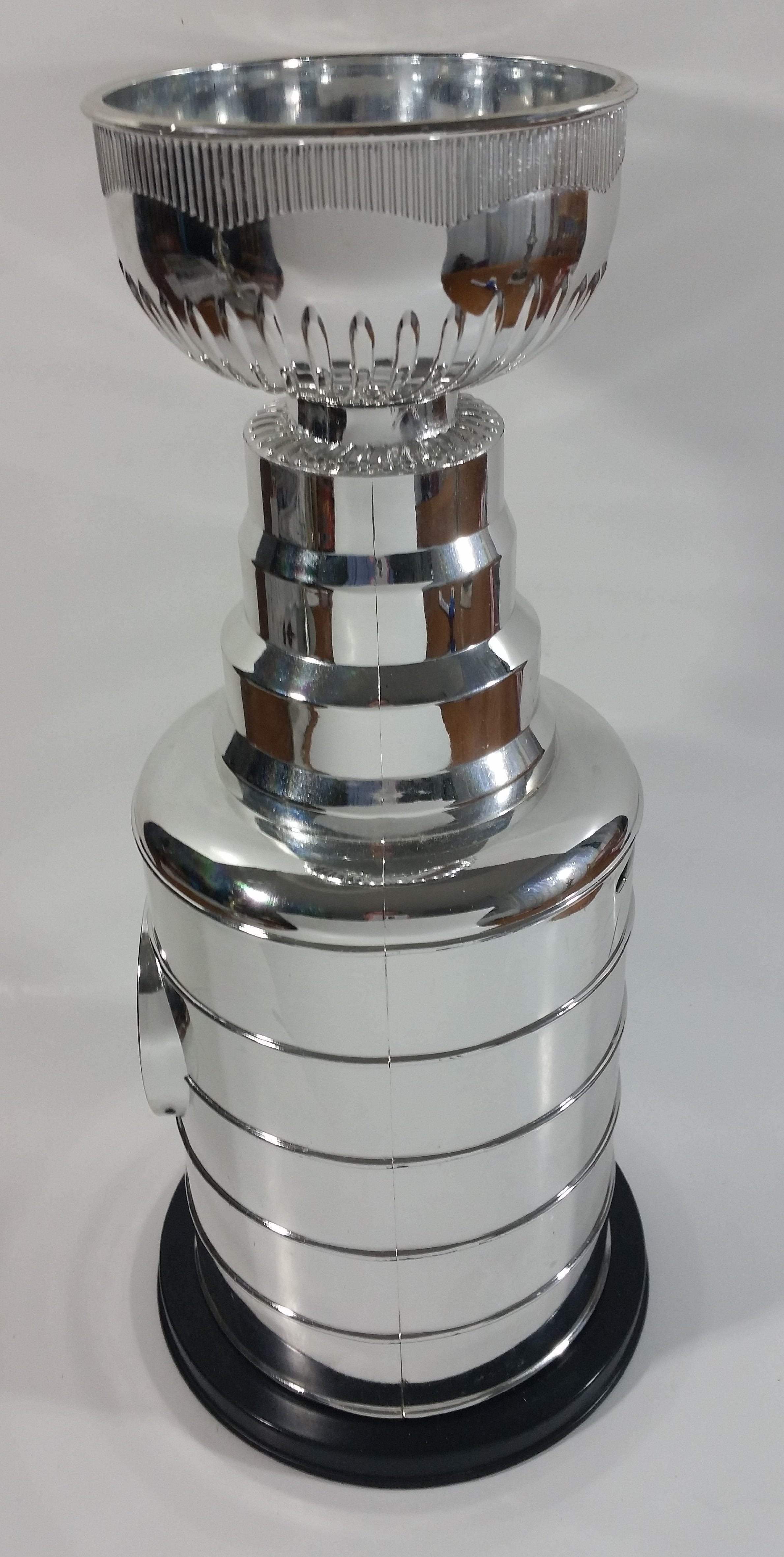 2011 Winnipeg Jets NHL Ice Hockey Team 14" Tall Stanley Cup Trophy Coin Bank 3