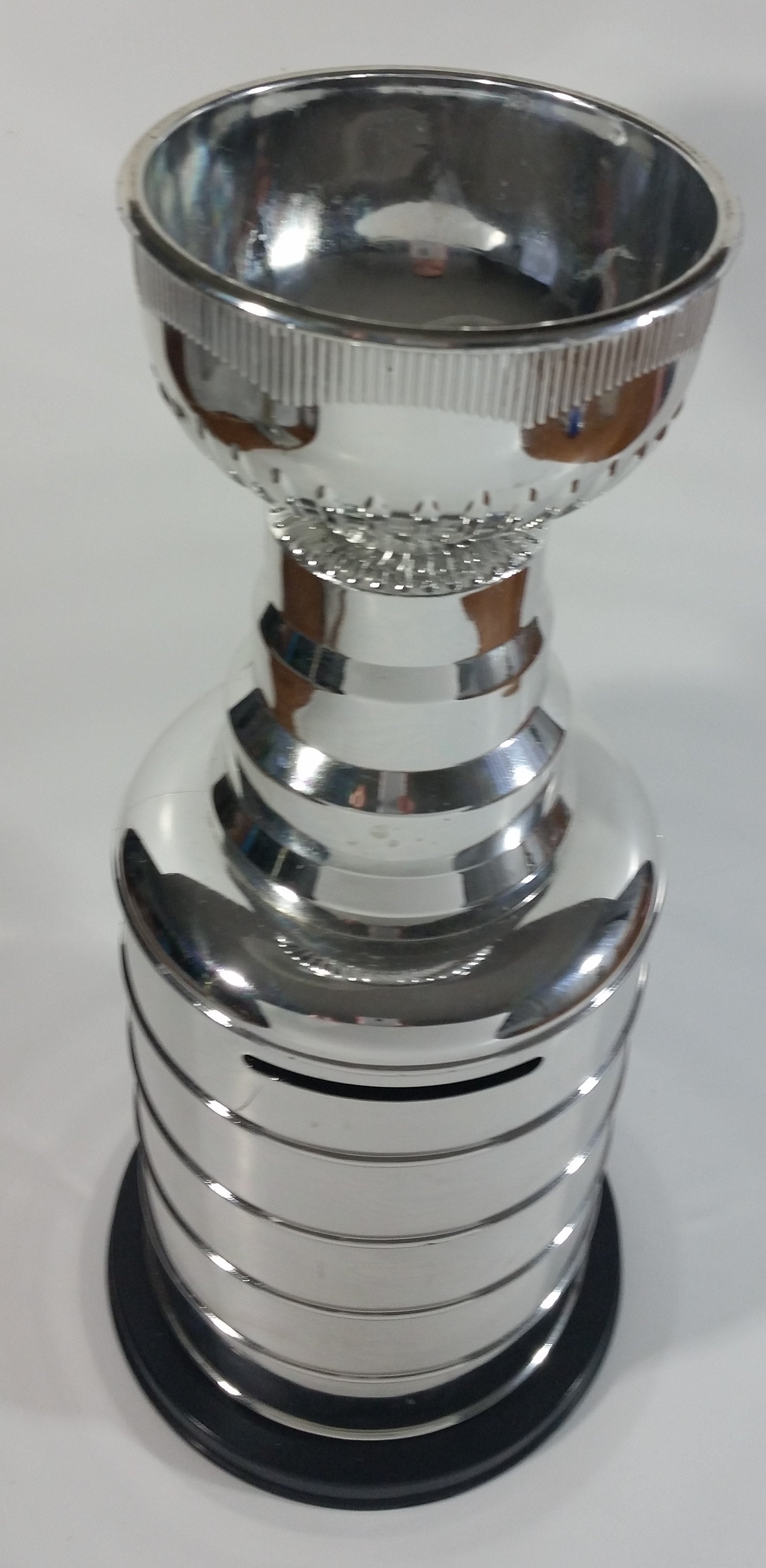 2011 Winnipeg Jets NHL Ice Hockey Team 14" Tall Stanley Cup Trophy Coin Bank 4