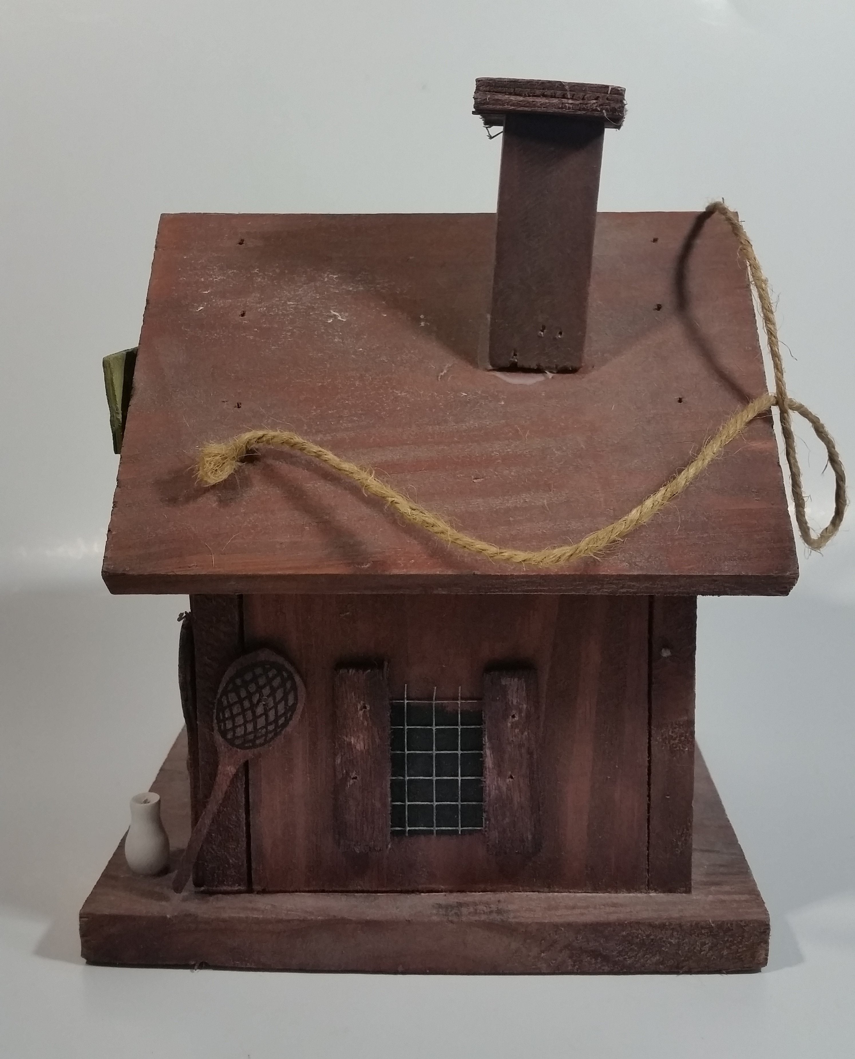 Pro Shop Golf Themed Highly Detailed Hanging Birdhouse Style Wood Building Model 3