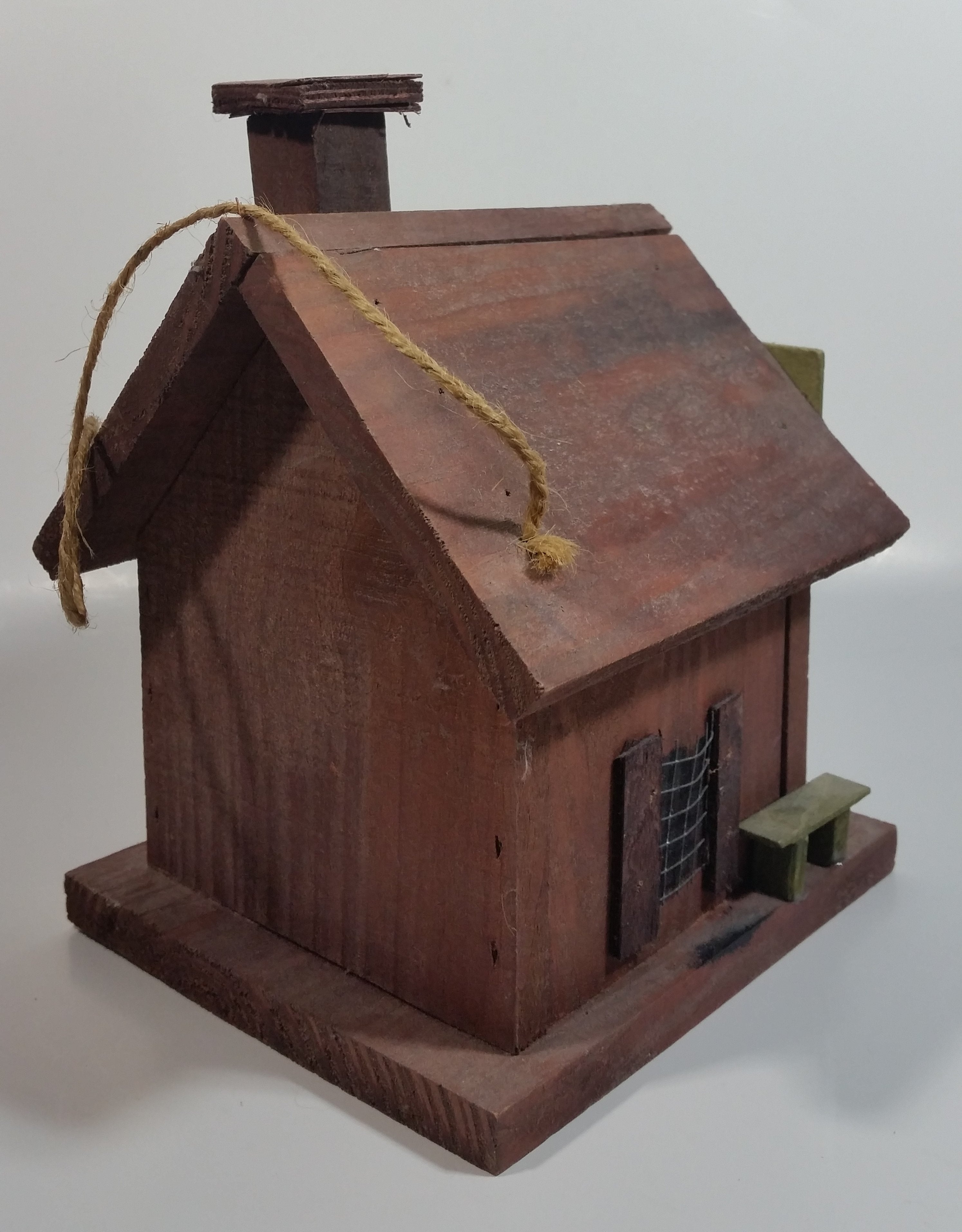 Pro Shop Golf Themed Highly Detailed Hanging Birdhouse Style Wood Building Model 6