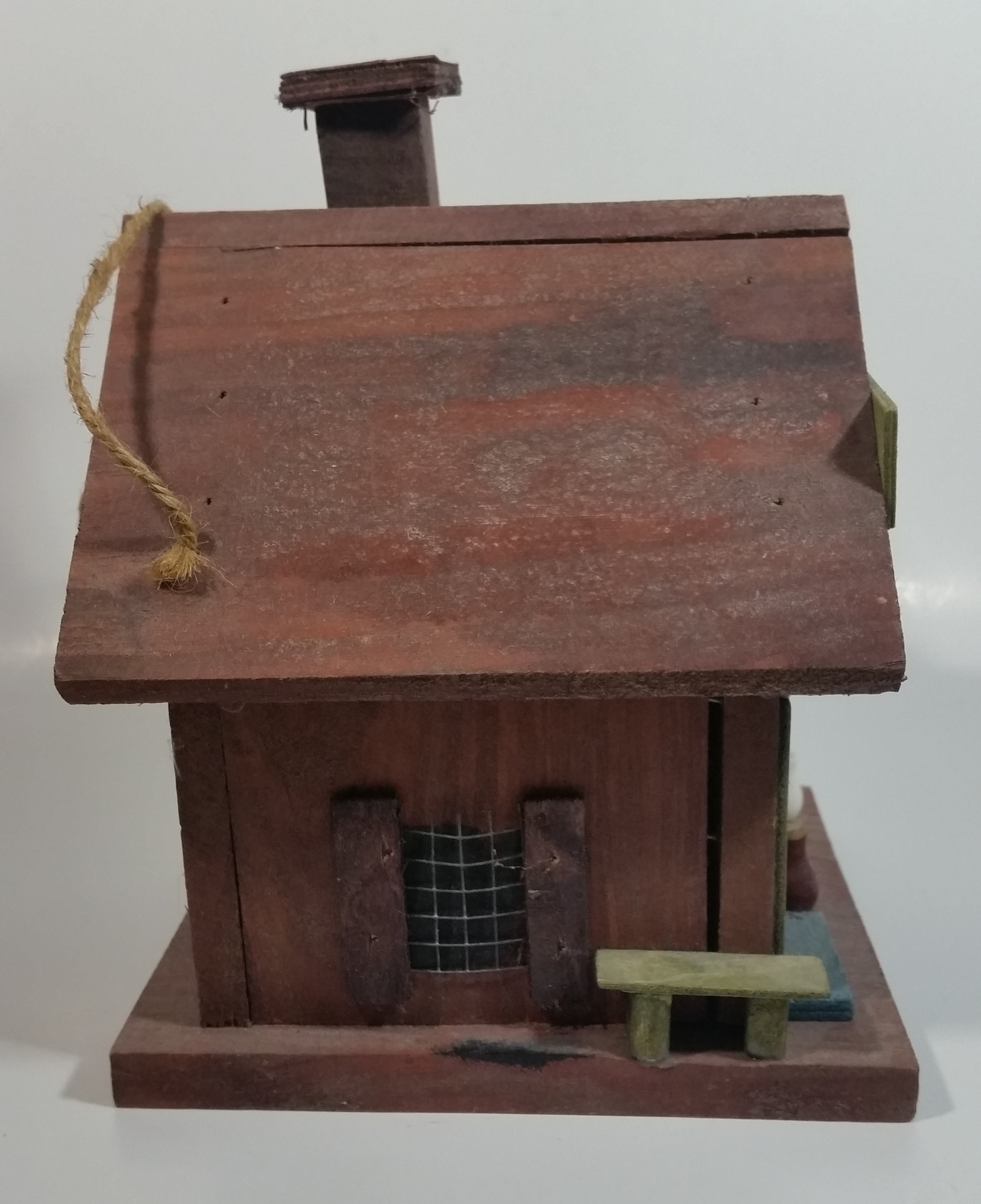 Pro Shop Golf Themed Highly Detailed Hanging Birdhouse Style Wood Building Model 7