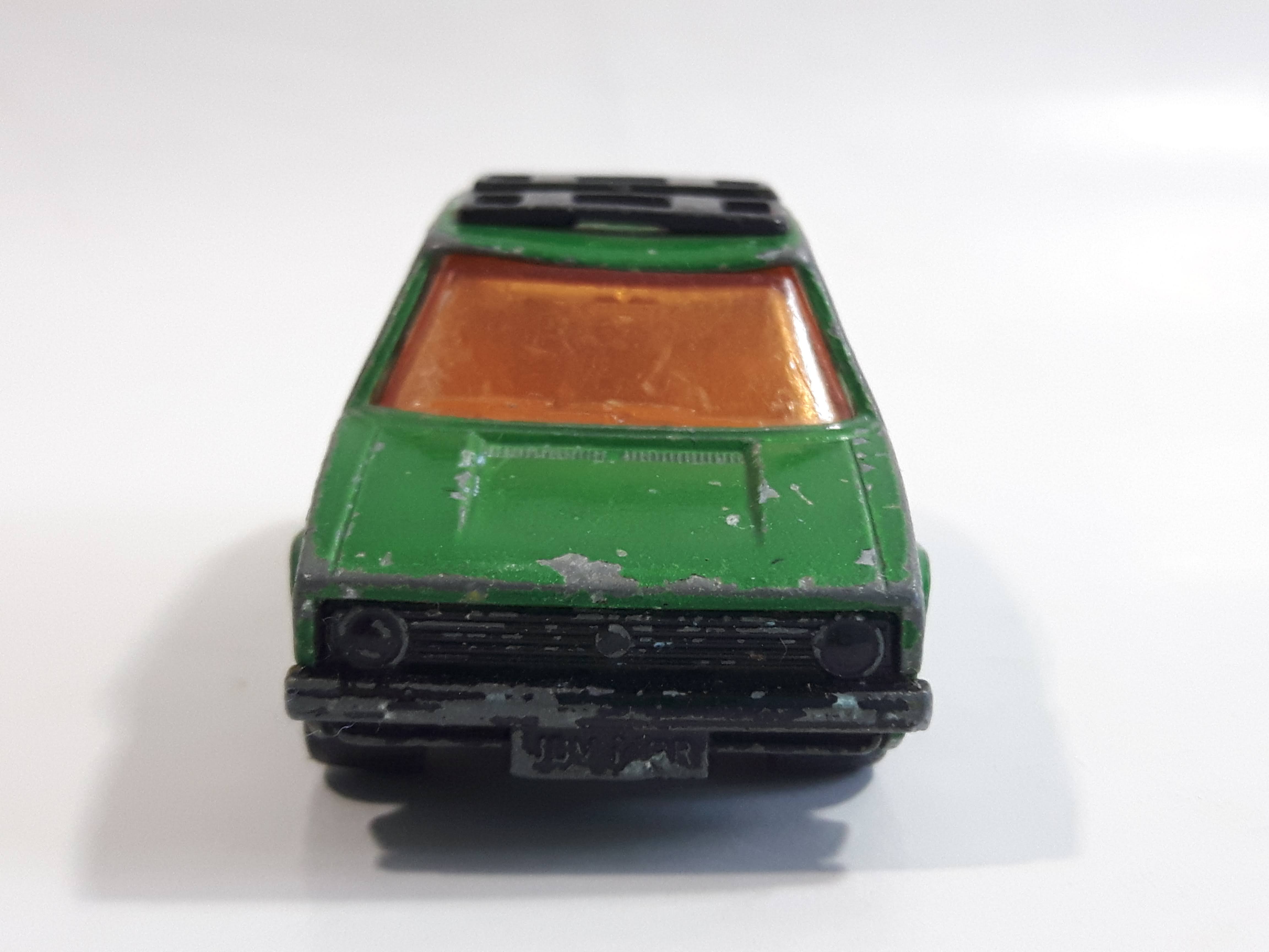 1976 Lesney Products Matchbox Dark Green Superfast No. 7 VW Volkswagen Golf Toy Car Vehicle 2