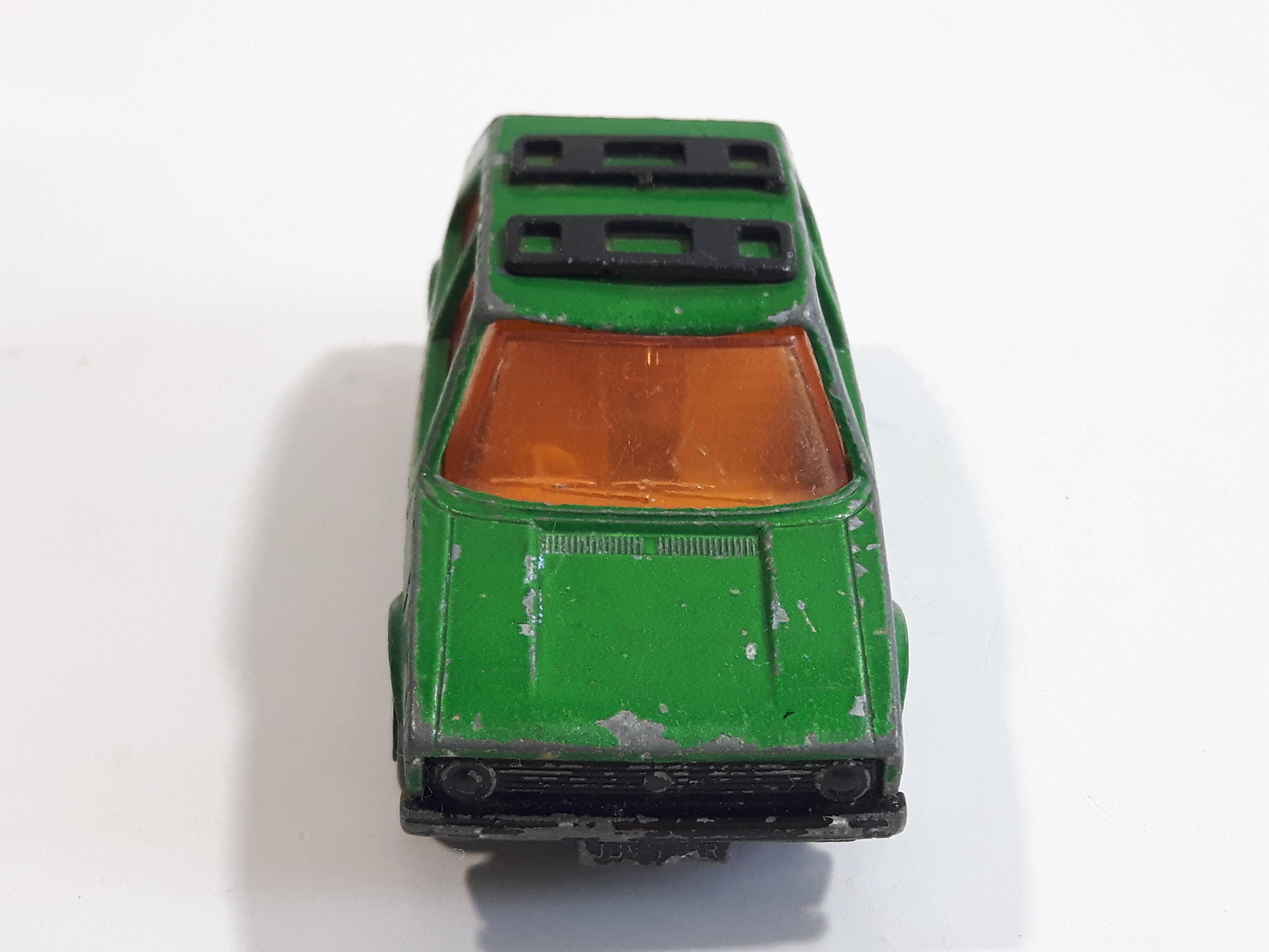 1976 Lesney Products Matchbox Dark Green Superfast No. 7 VW Volkswagen Golf Toy Car Vehicle 10
