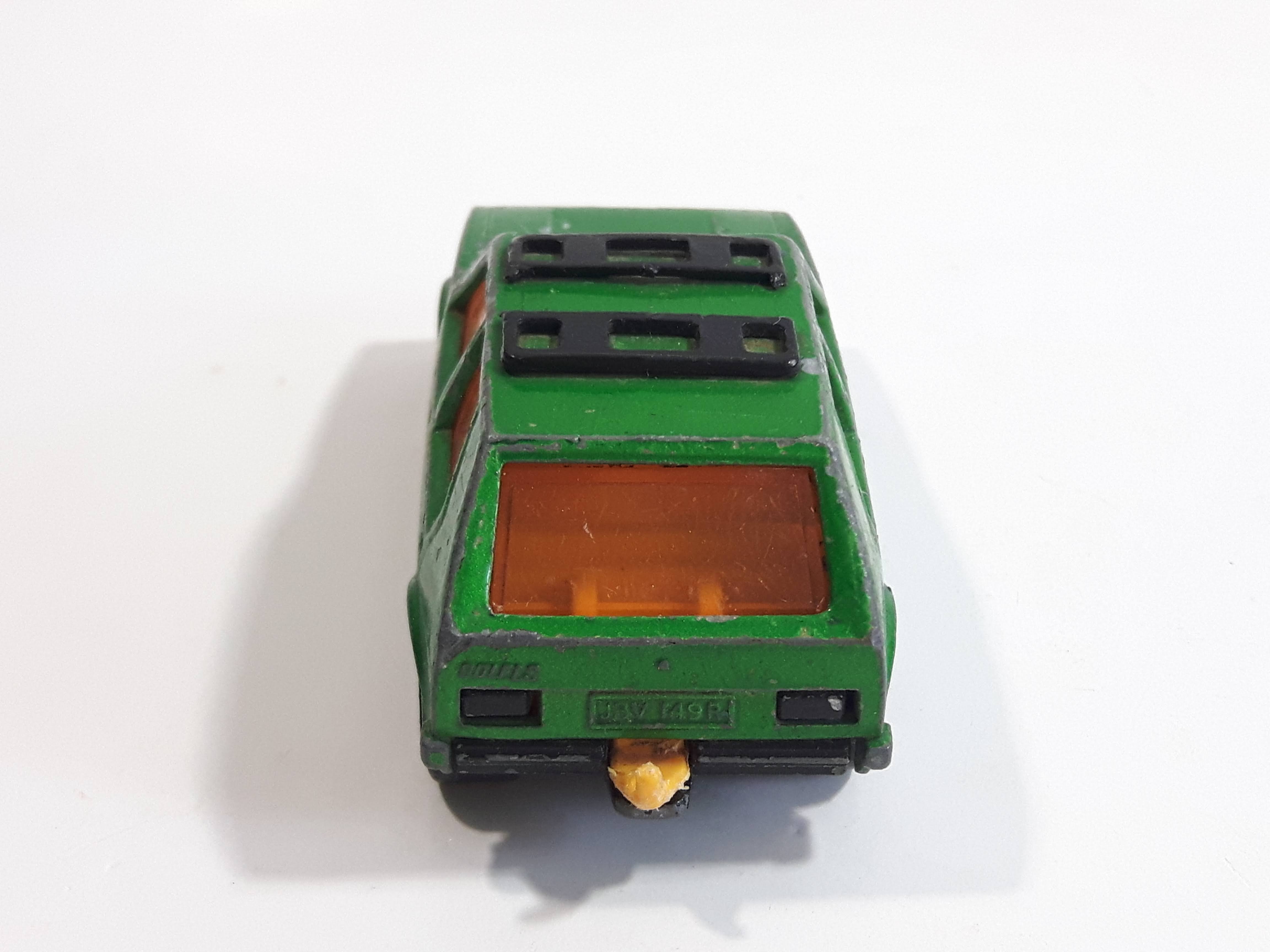 1976 Lesney Products Matchbox Dark Green Superfast No. 7 VW Volkswagen Golf Toy Car Vehicle 11