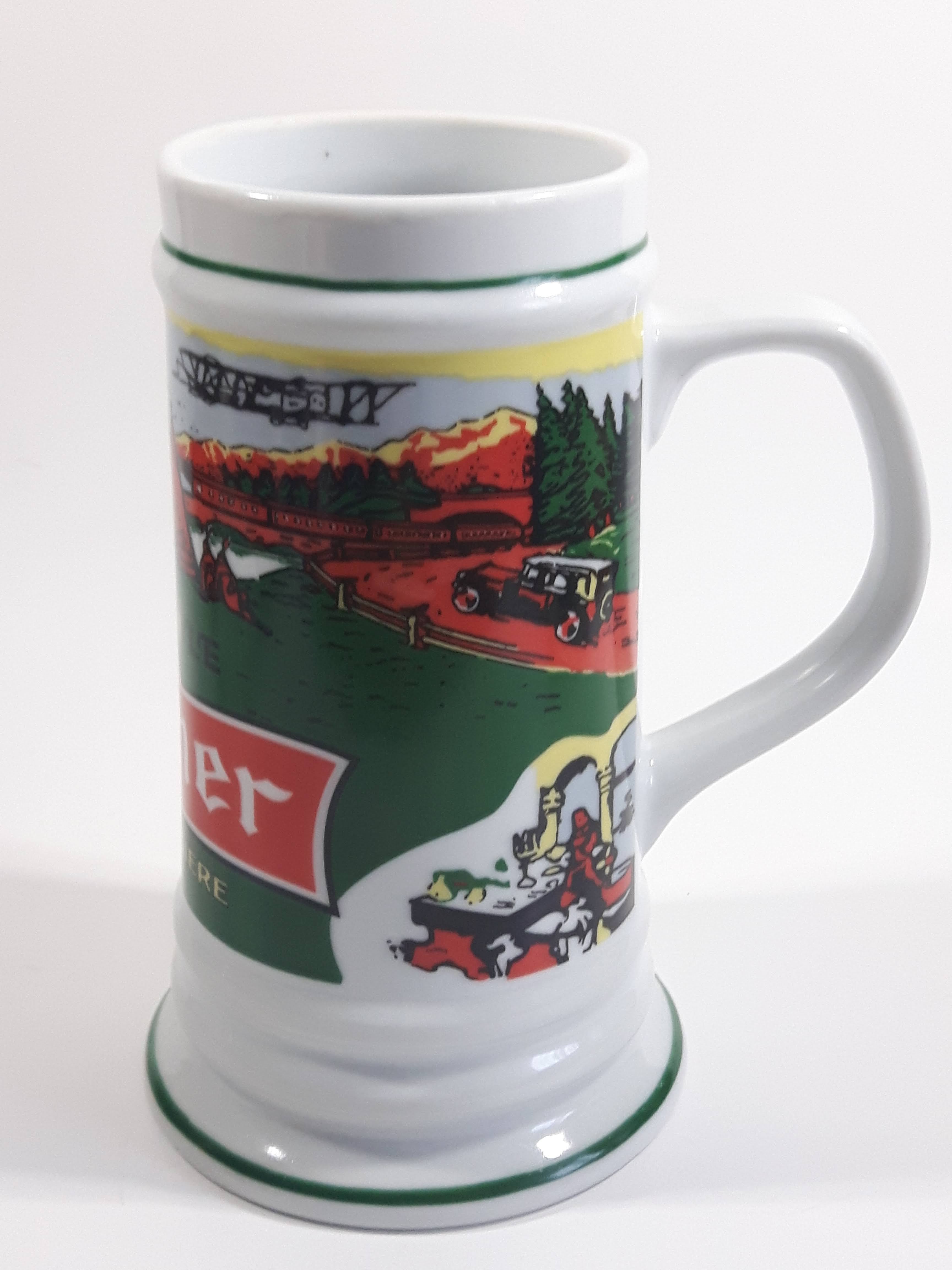 Pilsner Old Style Beer Bunny Rabbit 6 1/4" Tall Stein Mug Breweriana Collectible Drinkware 3