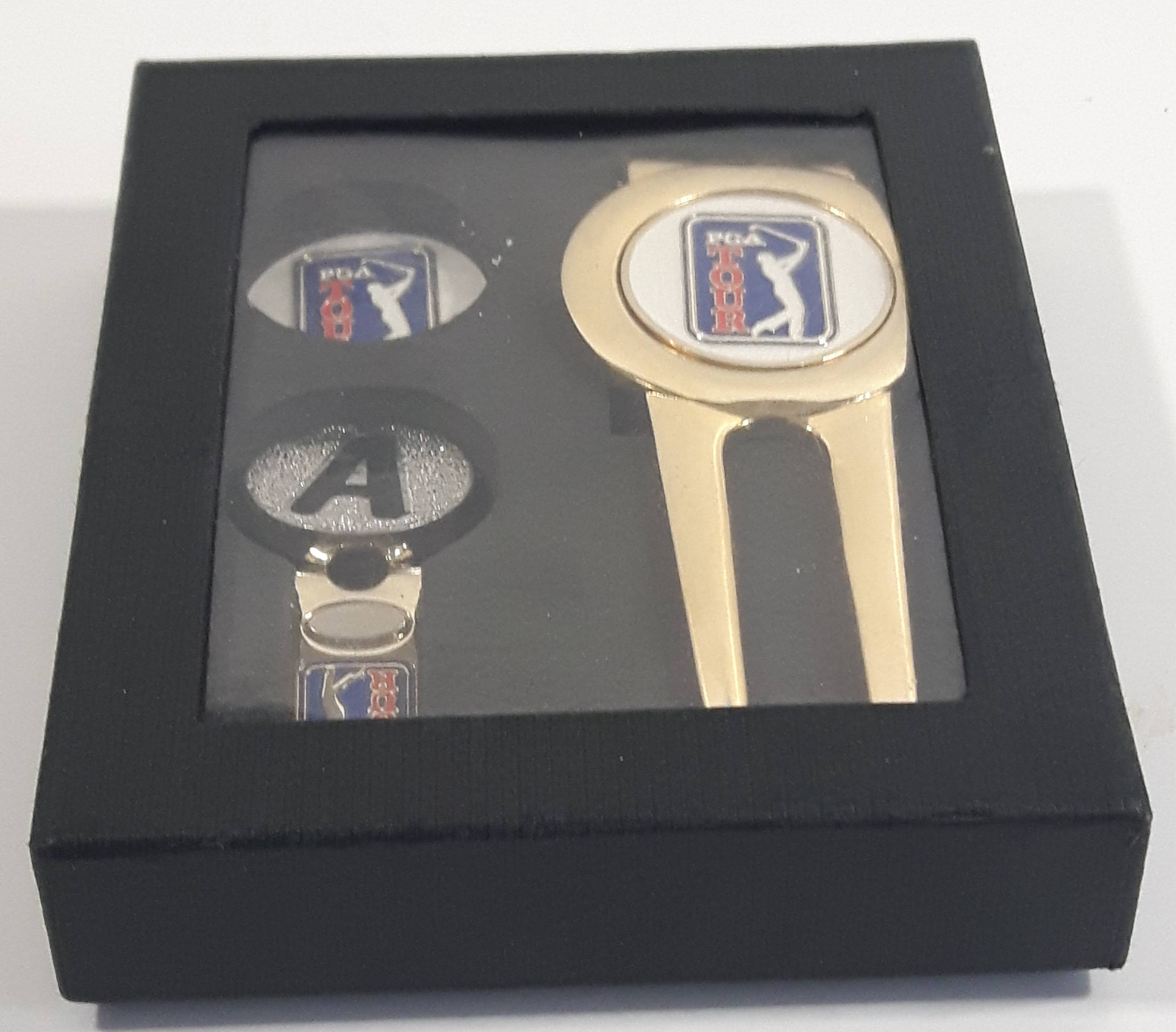 PGA Tour Golf Money Clip and Ball Marker Set in Box 2