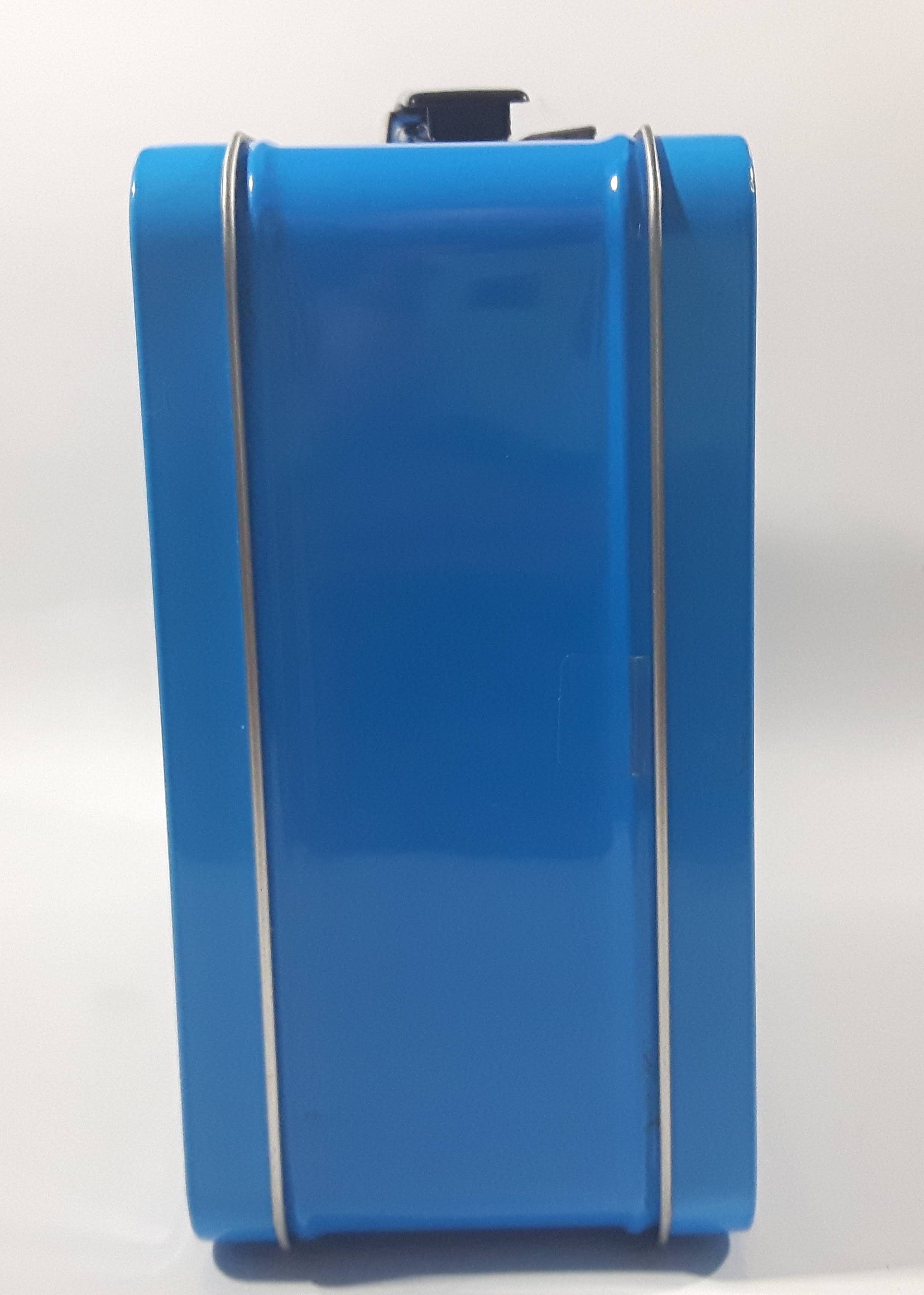 2016 Mr. Men Little Miss Blue Tin Metal Lunch Box 8