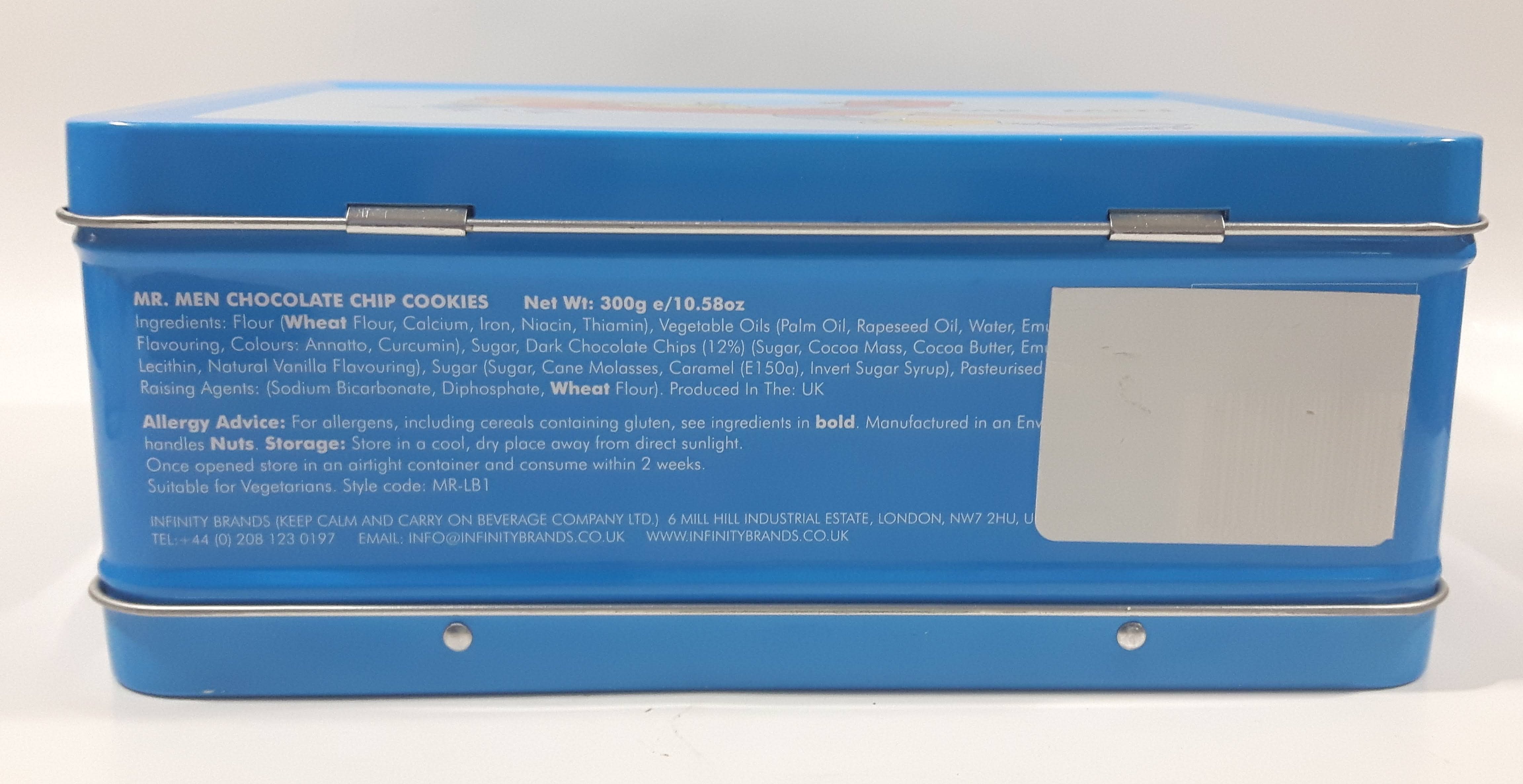 2016 Mr. Men Little Miss Blue Tin Metal Lunch Box 11