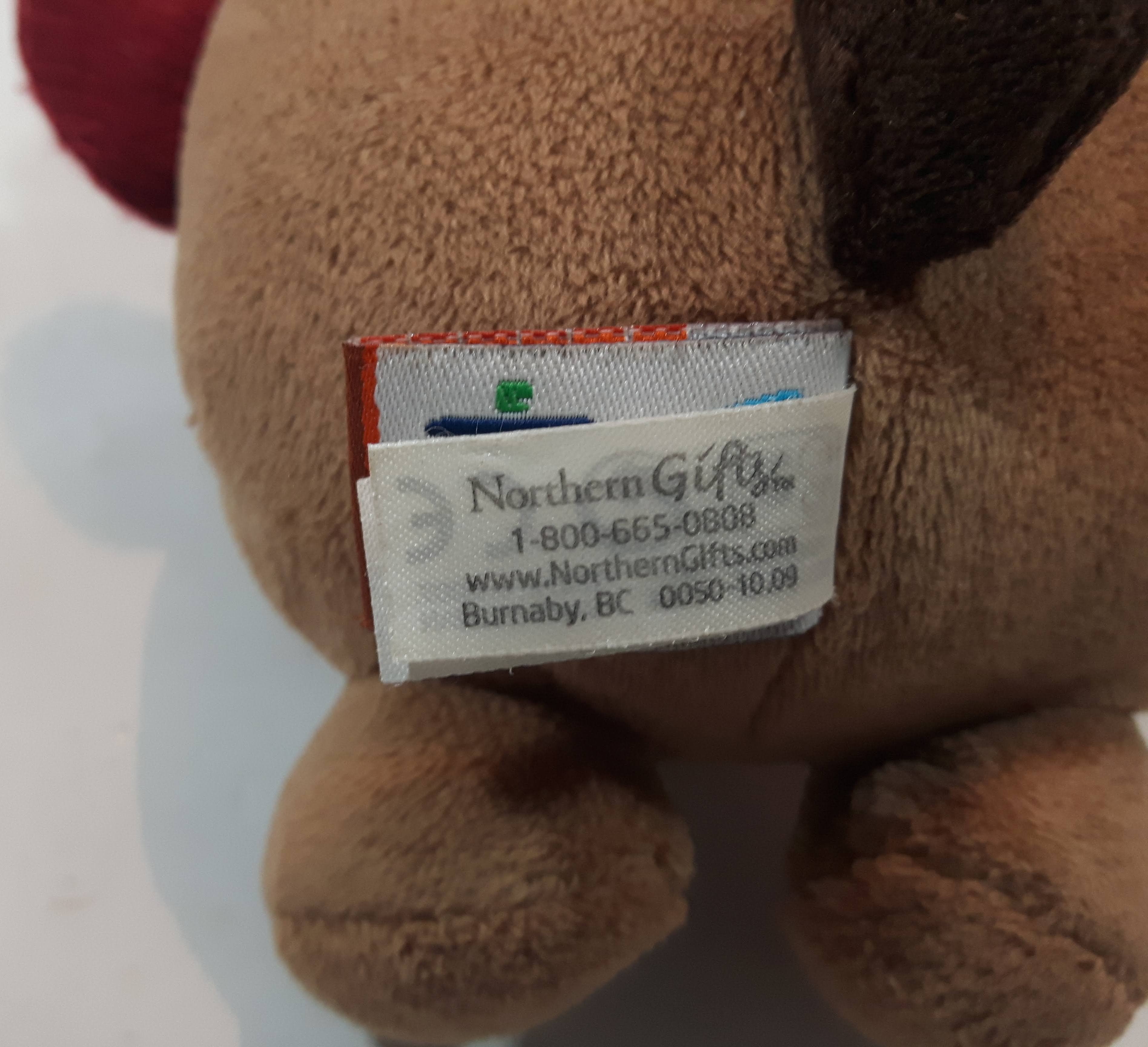 2010 Northern Gifts Vancouver Winter Olympics Mukmuk 7" Tall Stuffed Plush Toy Mascot Character 5