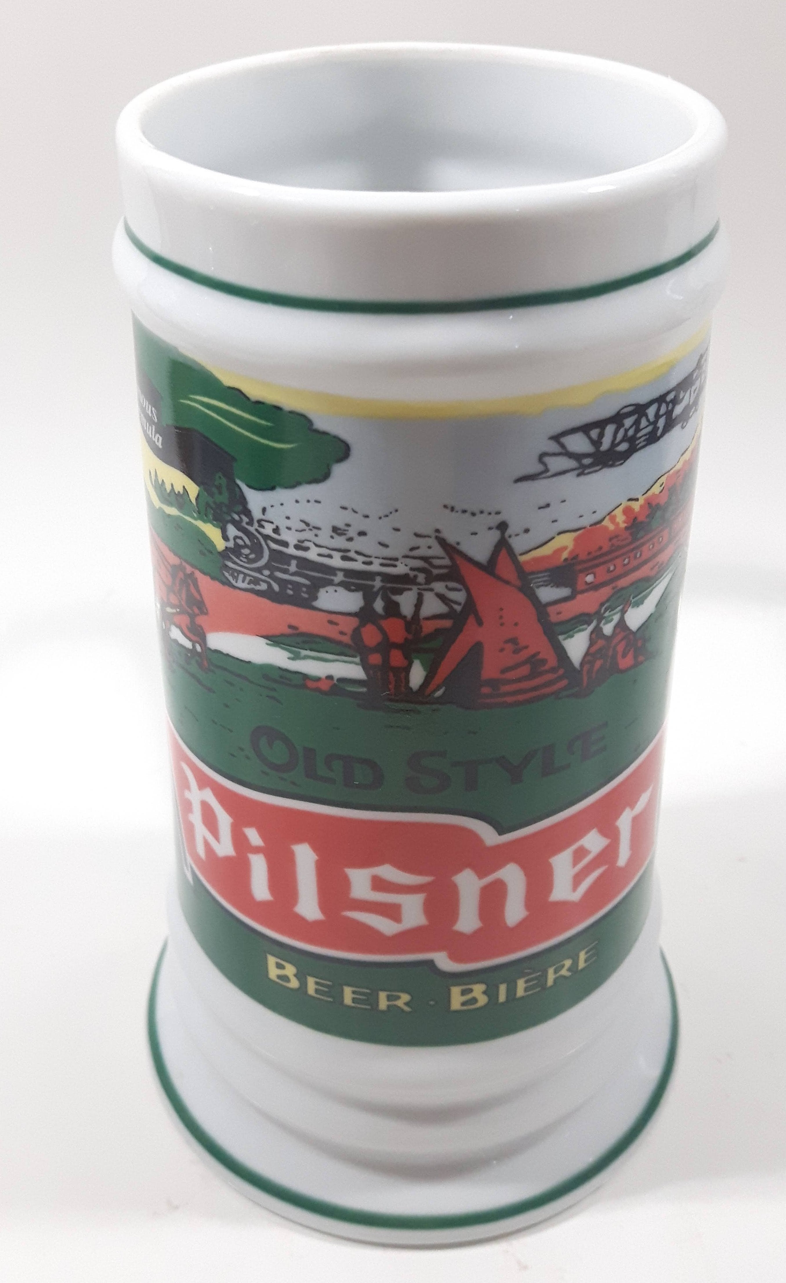 Pilsner Old Style Beer Bunny Rabbit 6 1/4" Tall Stein Mug Breweriana Collectible Drinkware 11