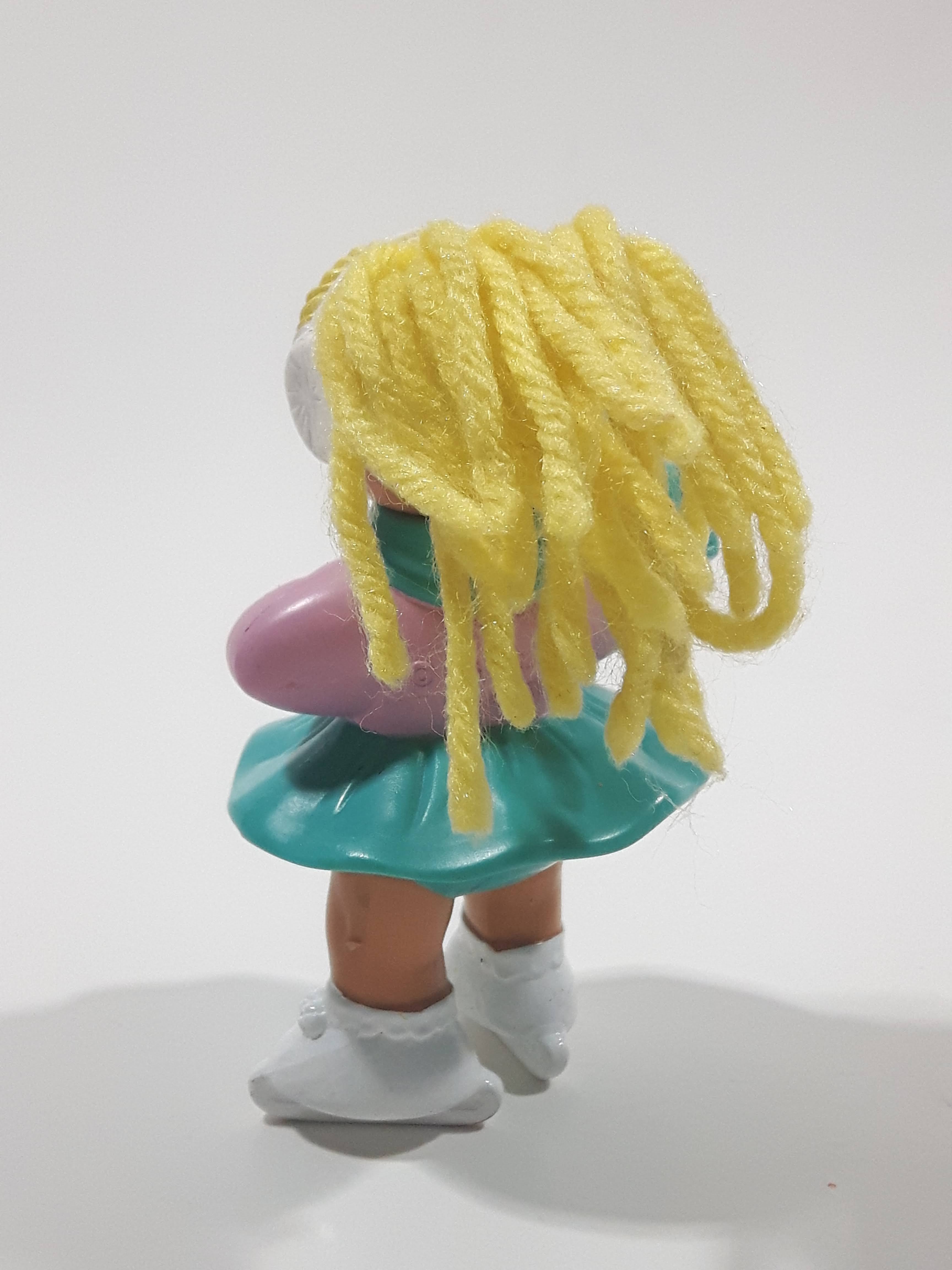 1992 McDonald's CPK Cabbage Patch Kids Character Figure Skating 3 1/4" Tall Plastic Toy Figure 4
