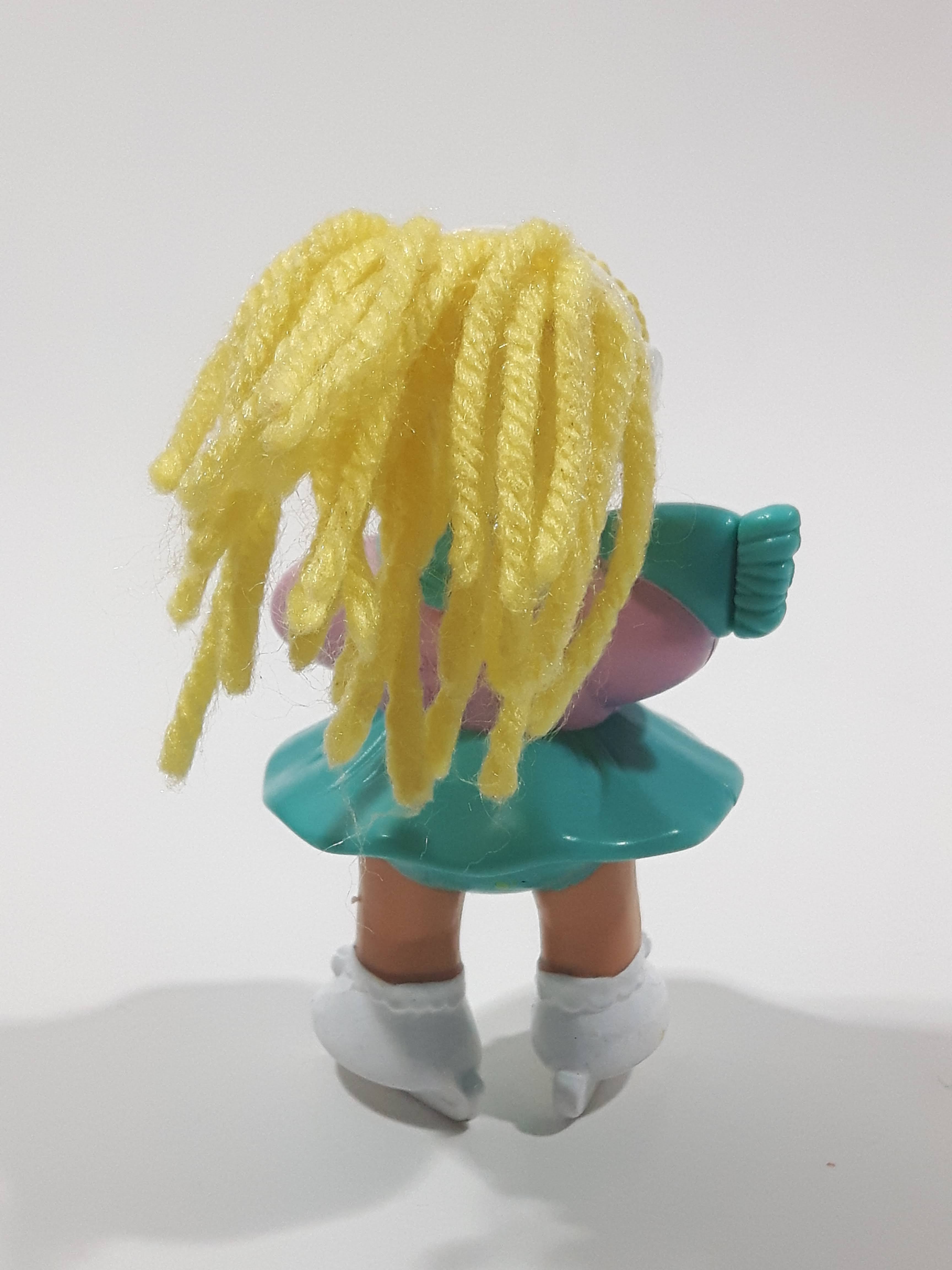 1992 McDonald's CPK Cabbage Patch Kids Character Figure Skating 3 1/4" Tall Plastic Toy Figure 5