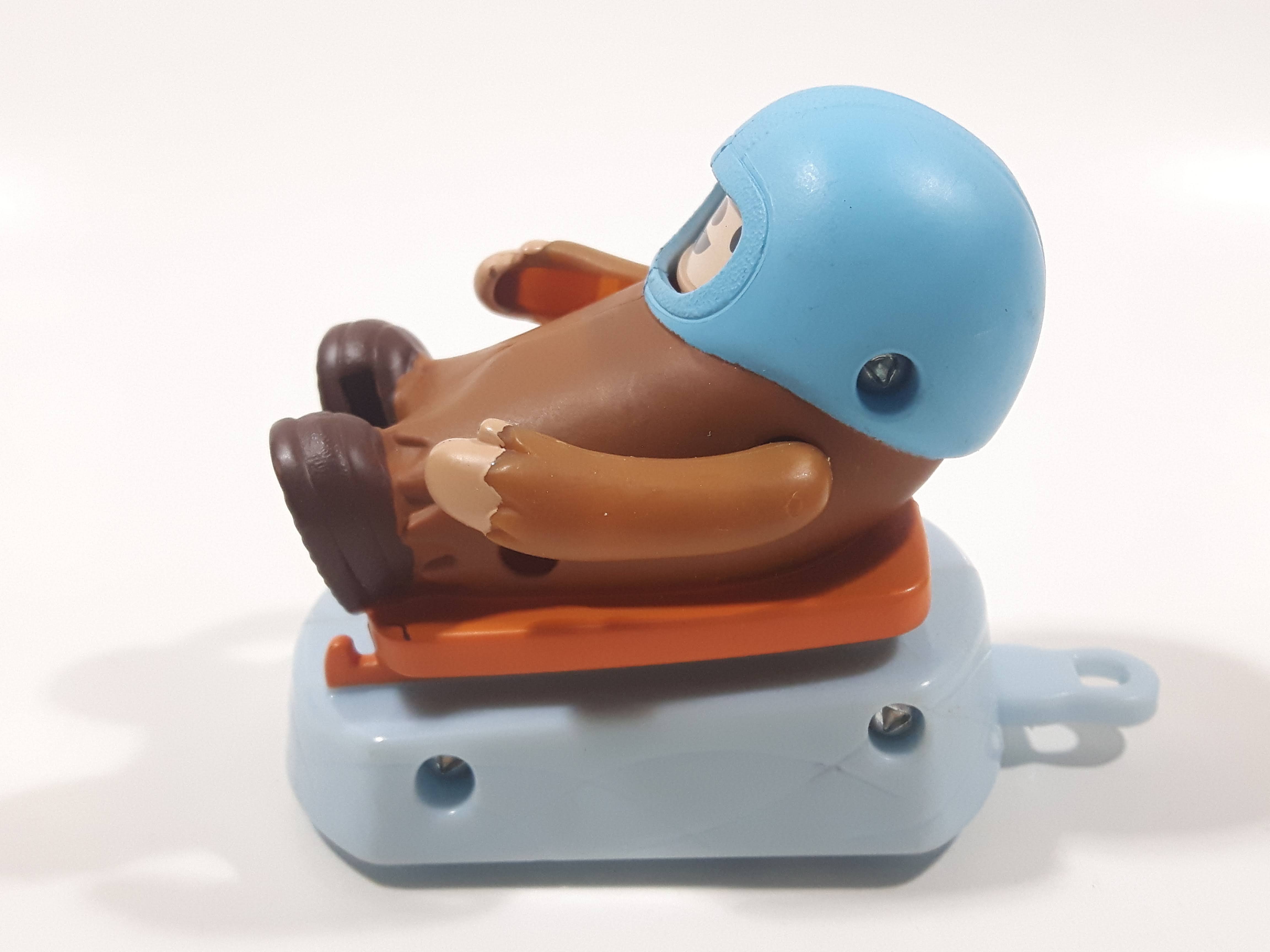 2010 McDonald's 2010 Vancouver Winter Olympic Games Quatchi Luge 2 1/2" Tall Plastic Toy 10