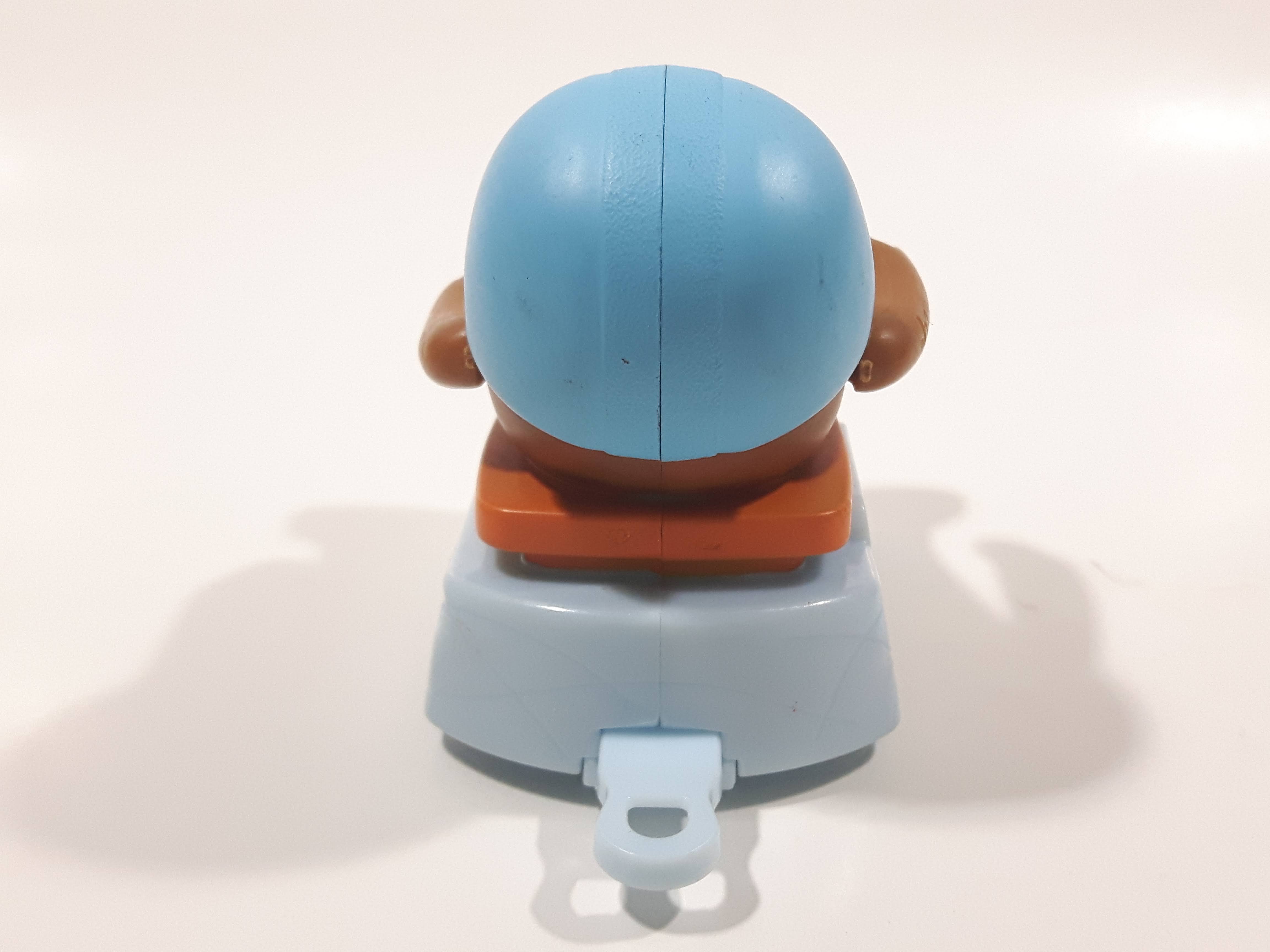2010 McDonald's 2010 Vancouver Winter Olympic Games Quatchi Luge 2 1/2" Tall Plastic Toy 6