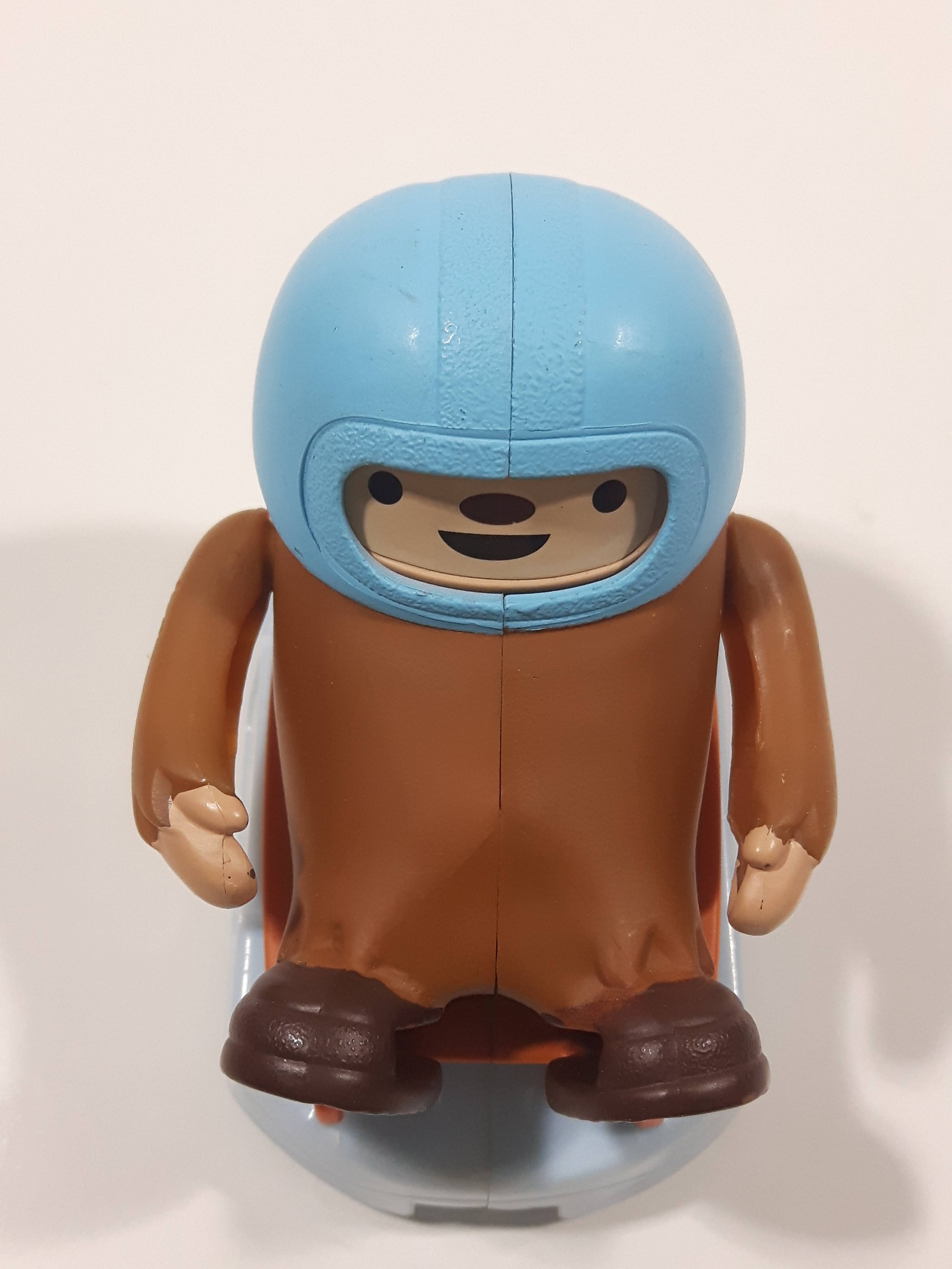 2010 McDonald's 2010 Vancouver Winter Olympic Games Quatchi Luge 2 1/2" Tall Plastic Toy 8