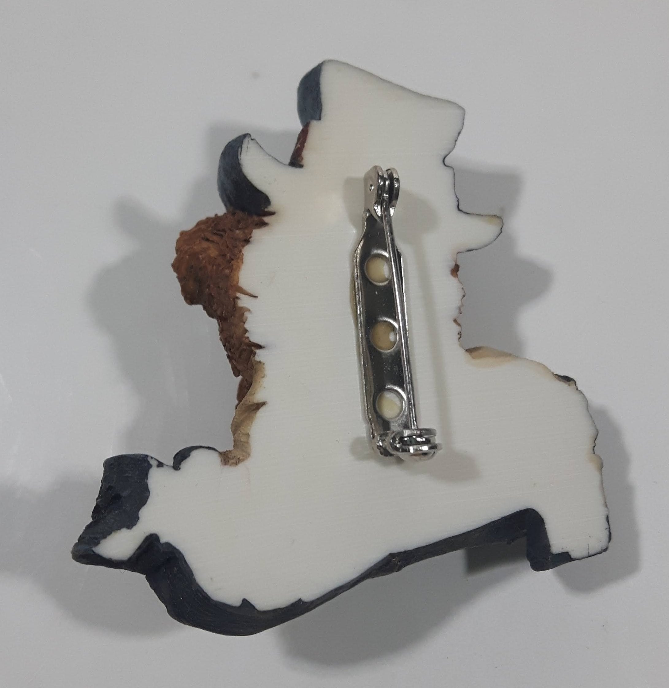 1996 Boyd's Bears An Original F.O.B. Resin Brooch Pin 4