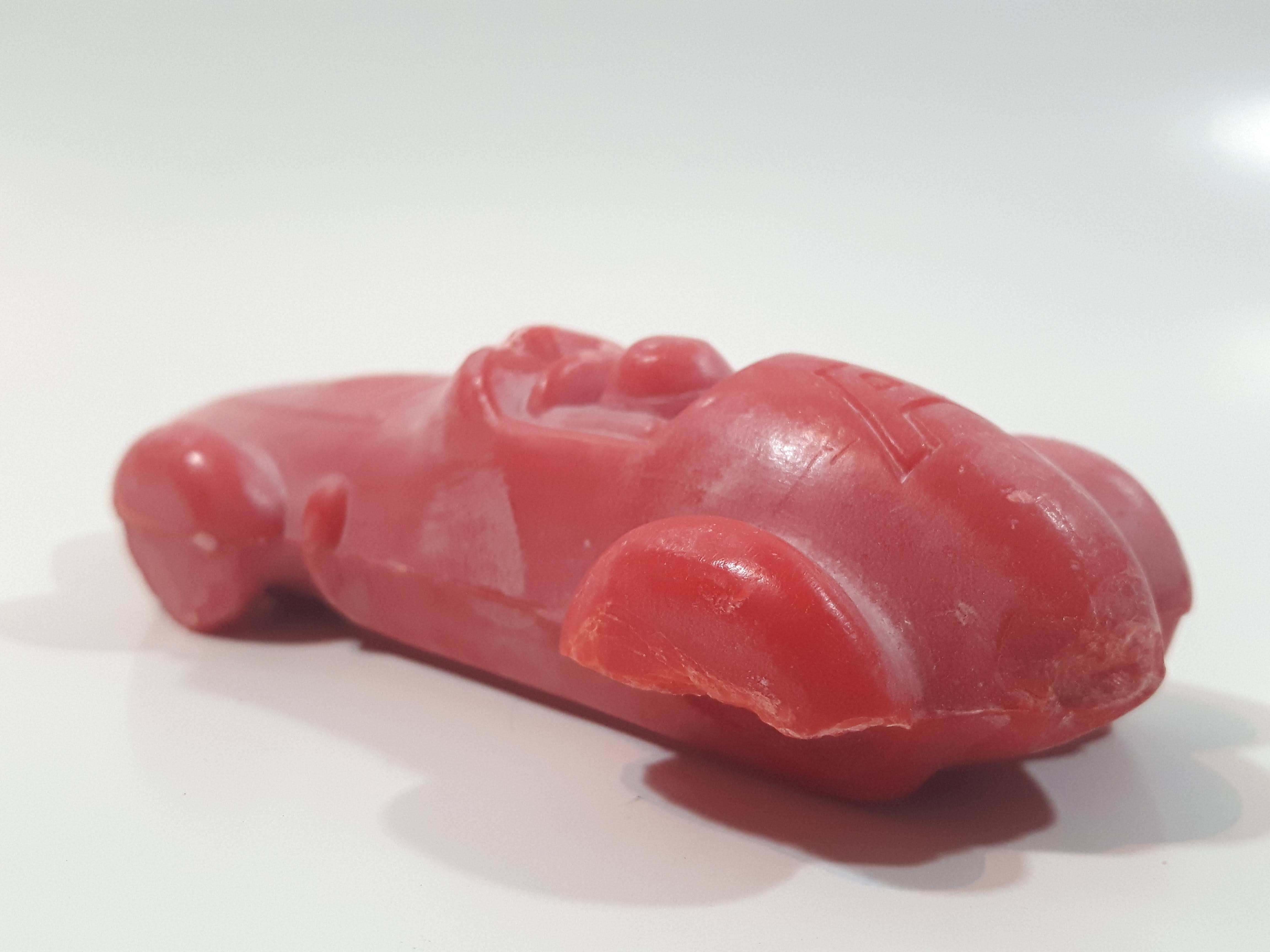 Avon Grand Prix Red Race Car Shaped Soap 8