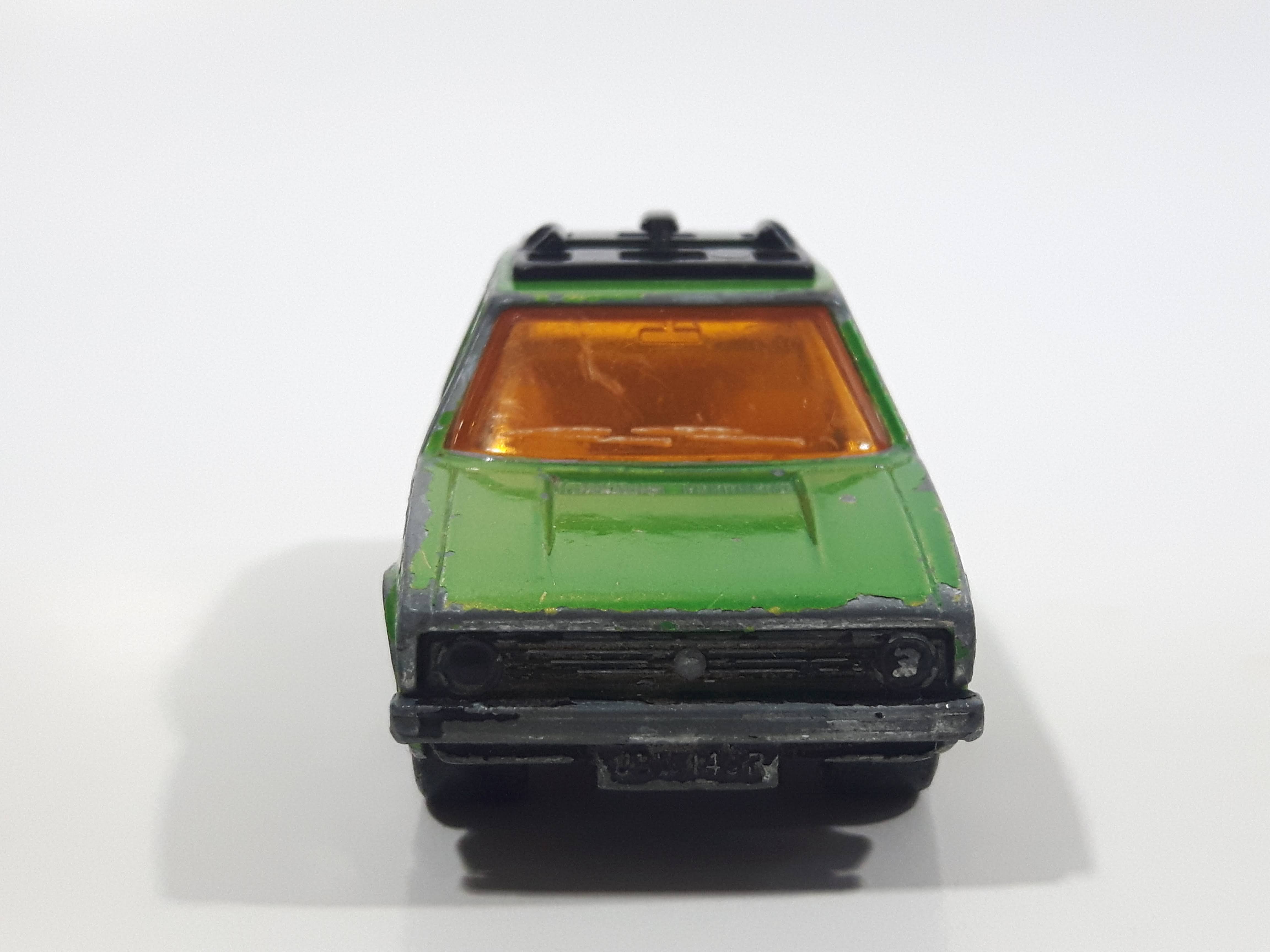 Vintage 1976 Lesney Products Matchbox Superfast No. 7 VW Volkswagen Golf Lime Green Toy Car Vehicle 2