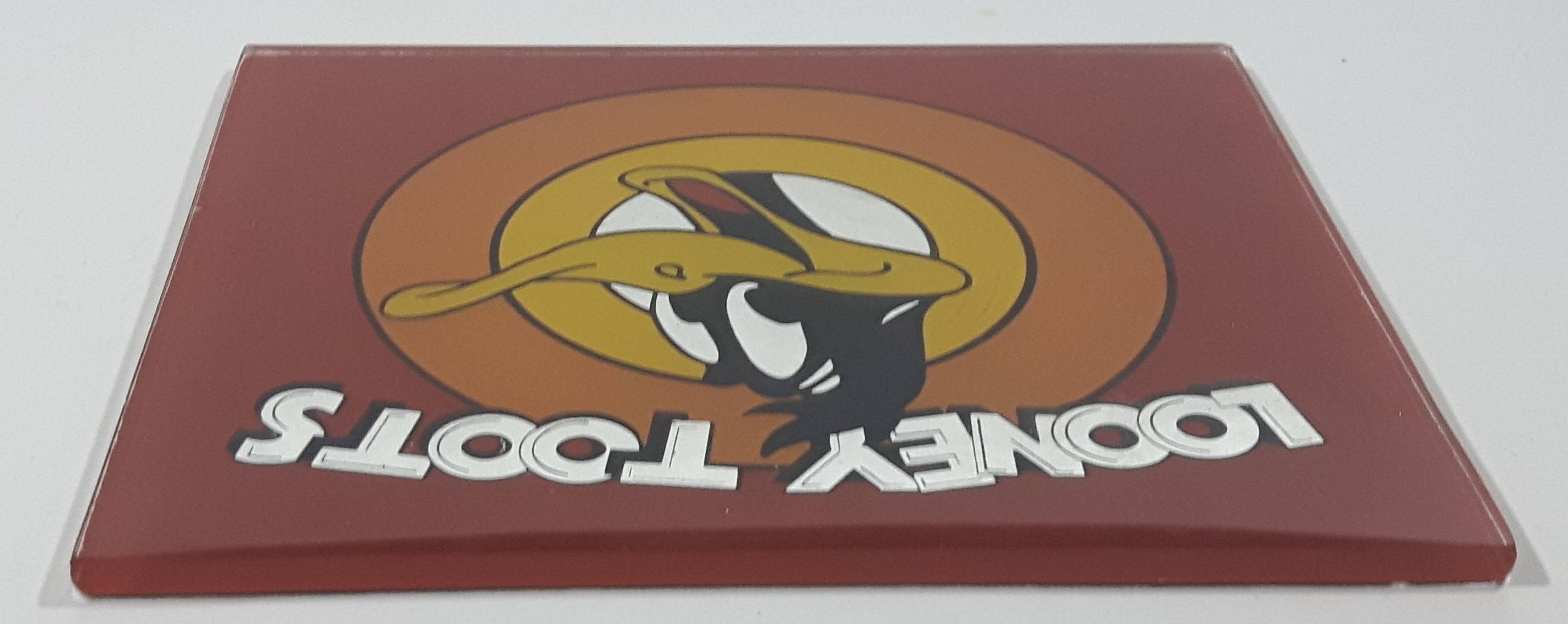 Looney Toots Daffy Duck Mirrored Glass 5 3/4" x 6 3/8" 4