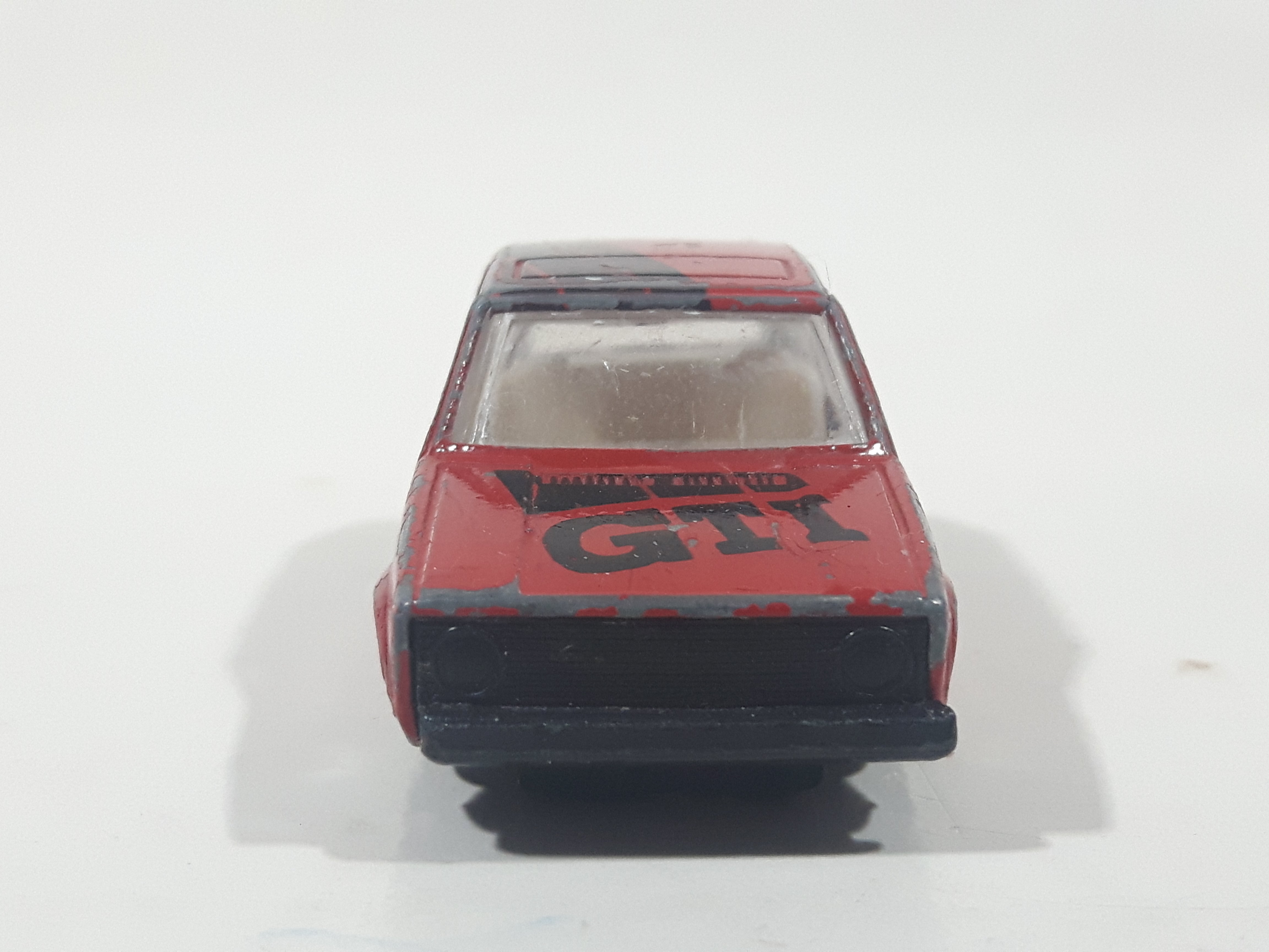 Rare Vintage Zee Toys Dyna Wheels D83 Volkswagen Golf GTI Red Die Cast Toy Car Vehicle 2