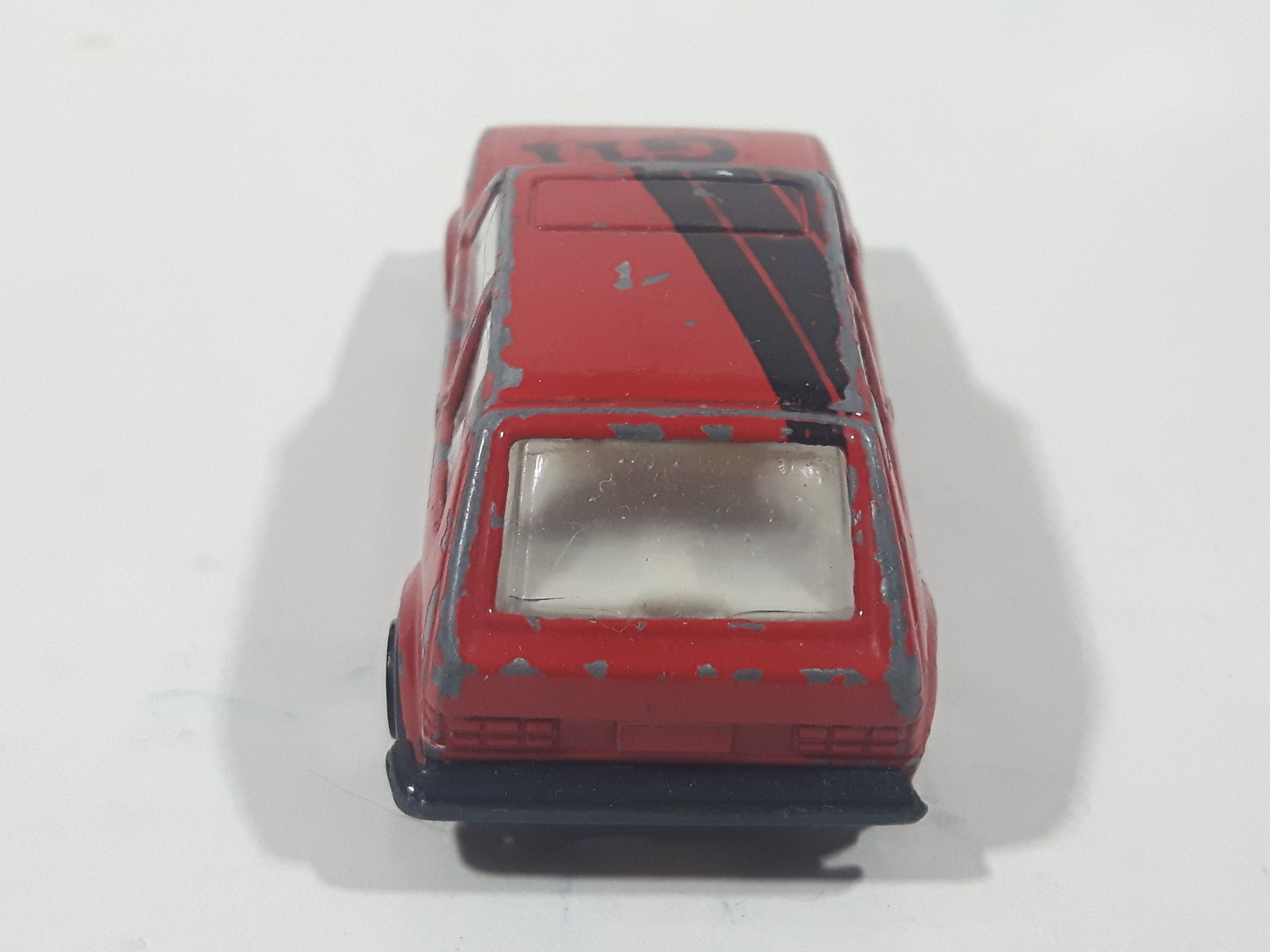Rare Vintage Zee Toys Dyna Wheels D83 Volkswagen Golf GTI Red Die Cast Toy Car Vehicle 11