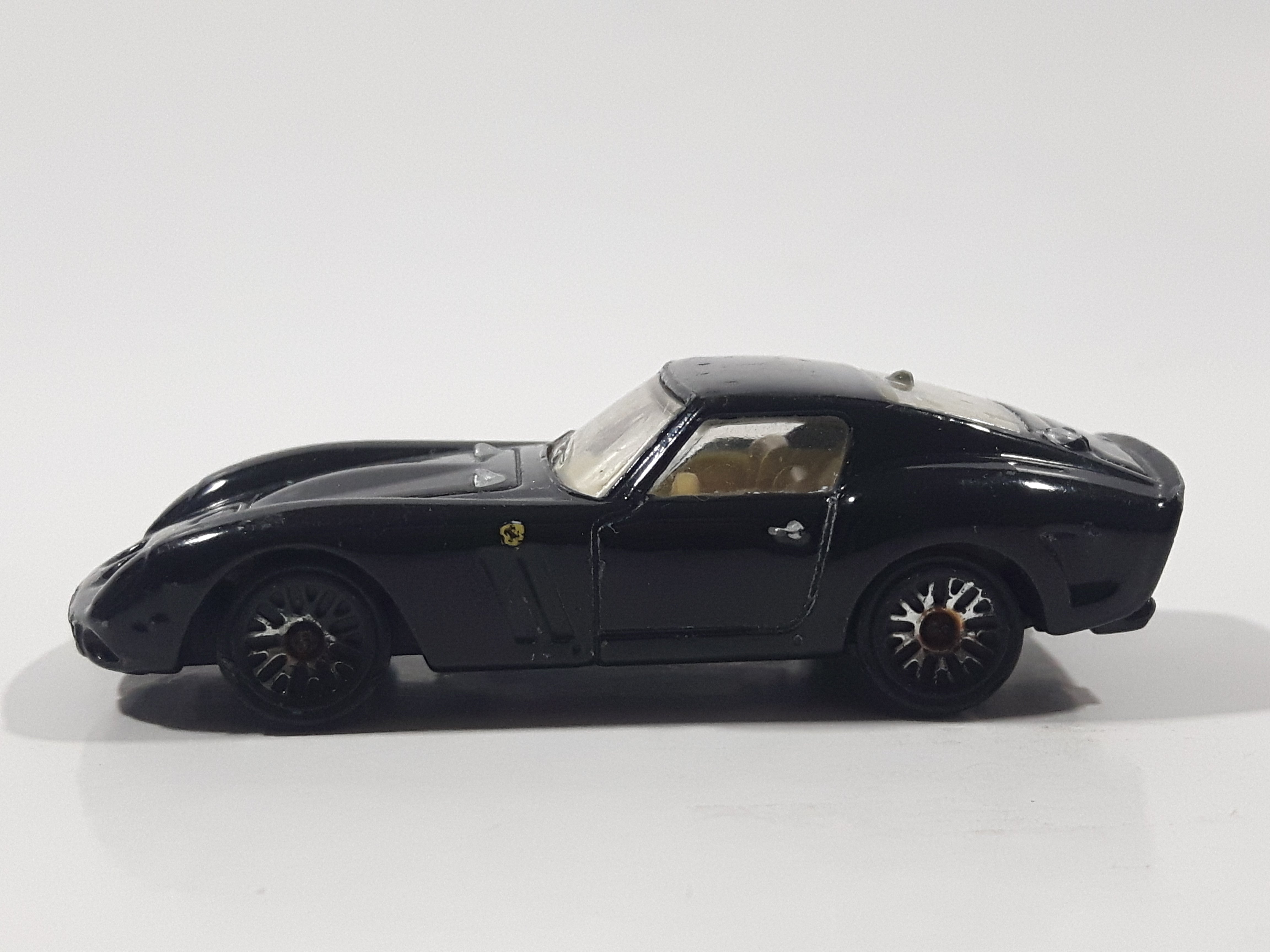 2009 Hot Wheels Ferrari 250 GTO Black Die Cast Toy Exotic Sports Car Vehicle 14