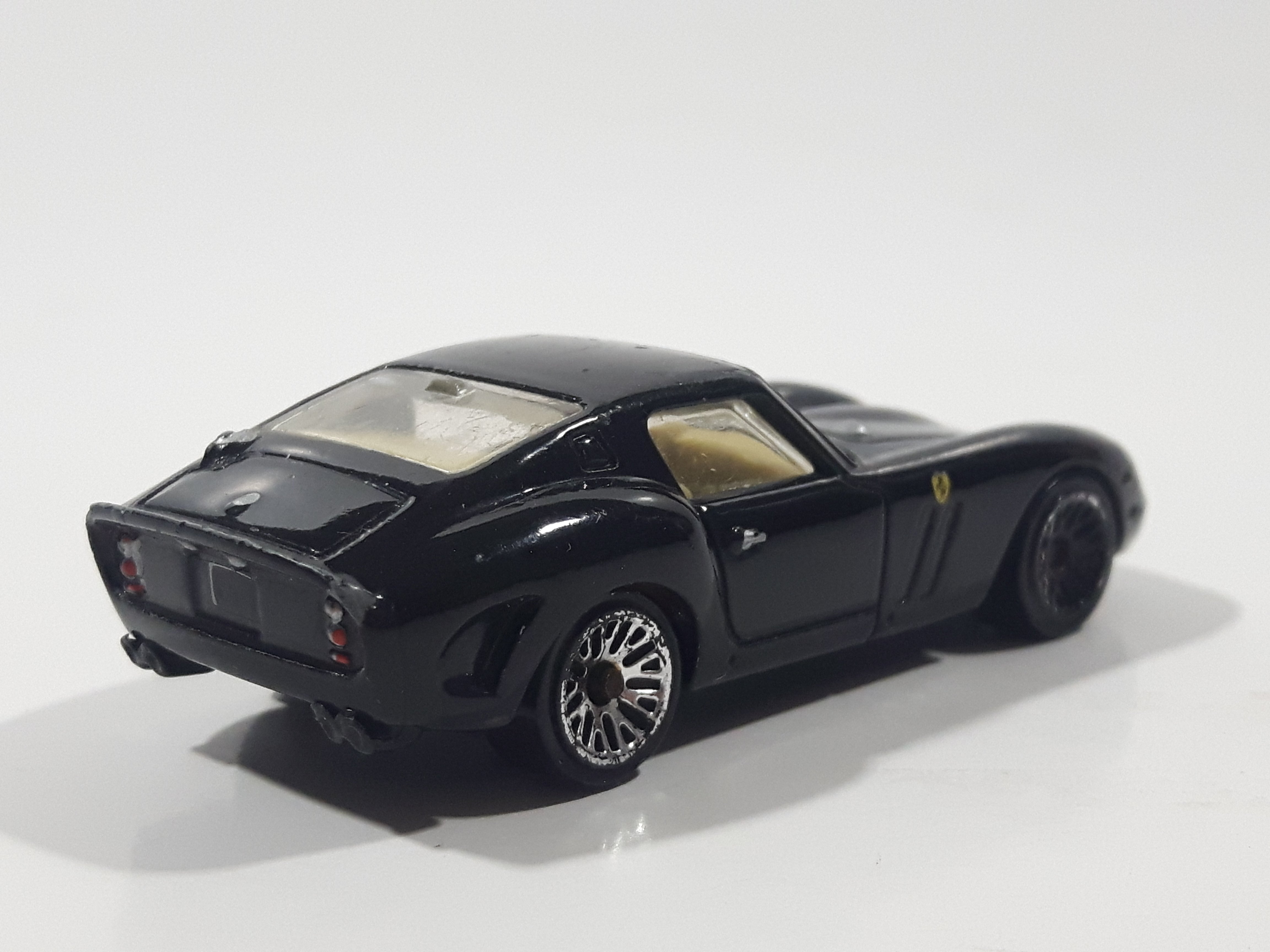 2009 Hot Wheels Ferrari 250 GTO Black Die Cast Toy Exotic Sports Car Vehicle 5
