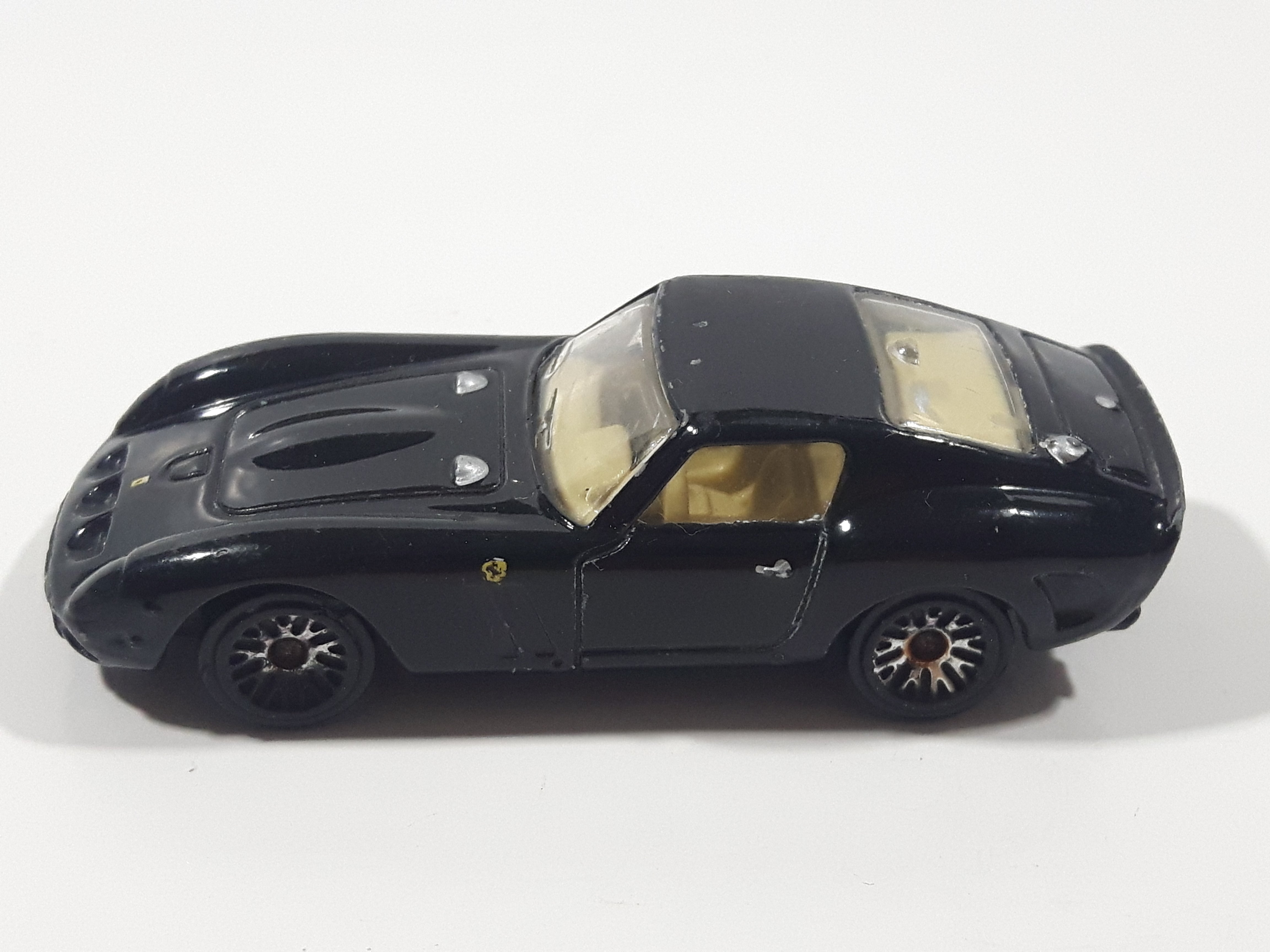 2009 Hot Wheels Ferrari 250 GTO Black Die Cast Toy Exotic Sports Car Vehicle 8