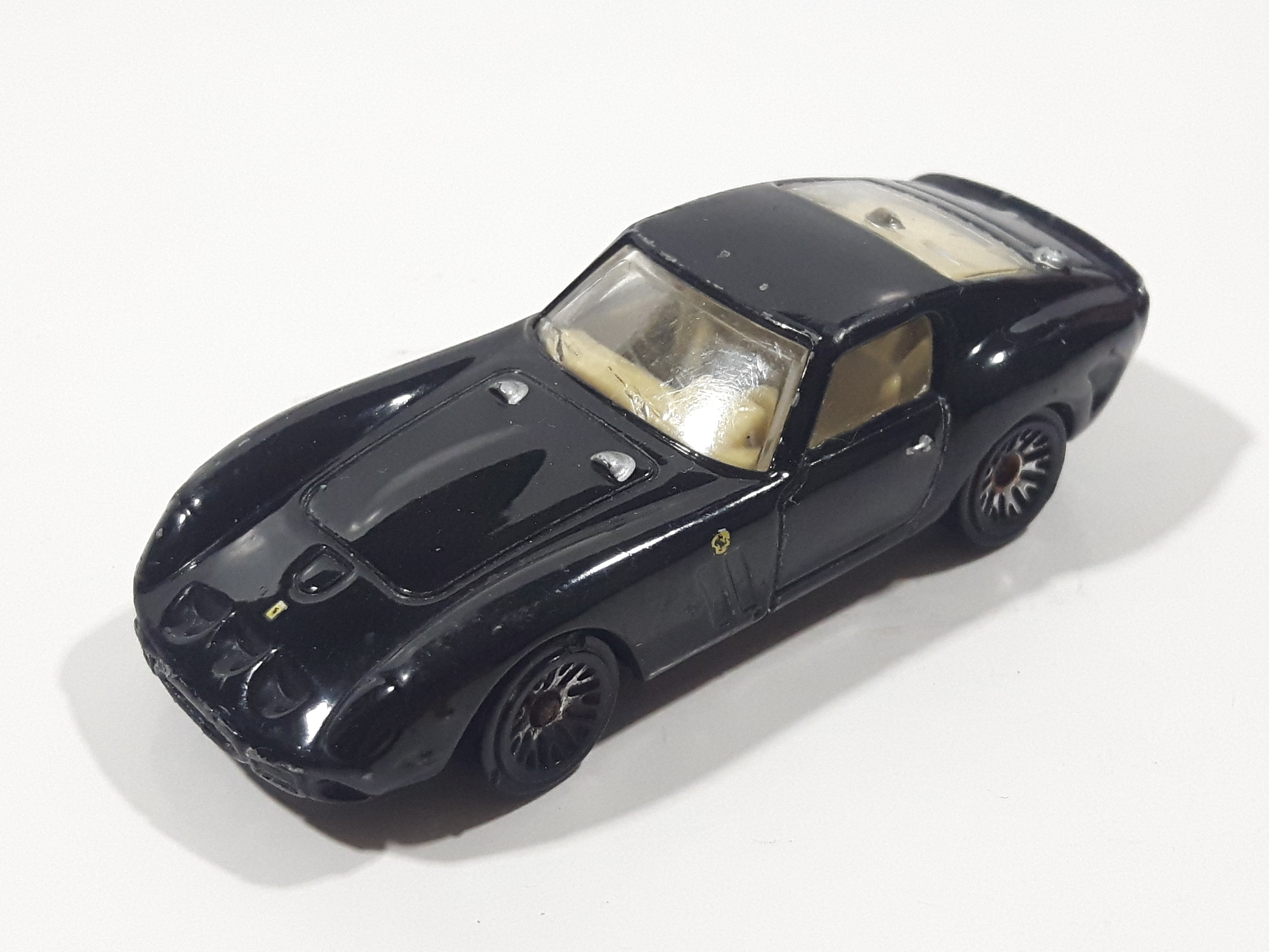 2009 Hot Wheels Ferrari 250 GTO Black Die Cast Toy Exotic Sports Car Vehicle 9